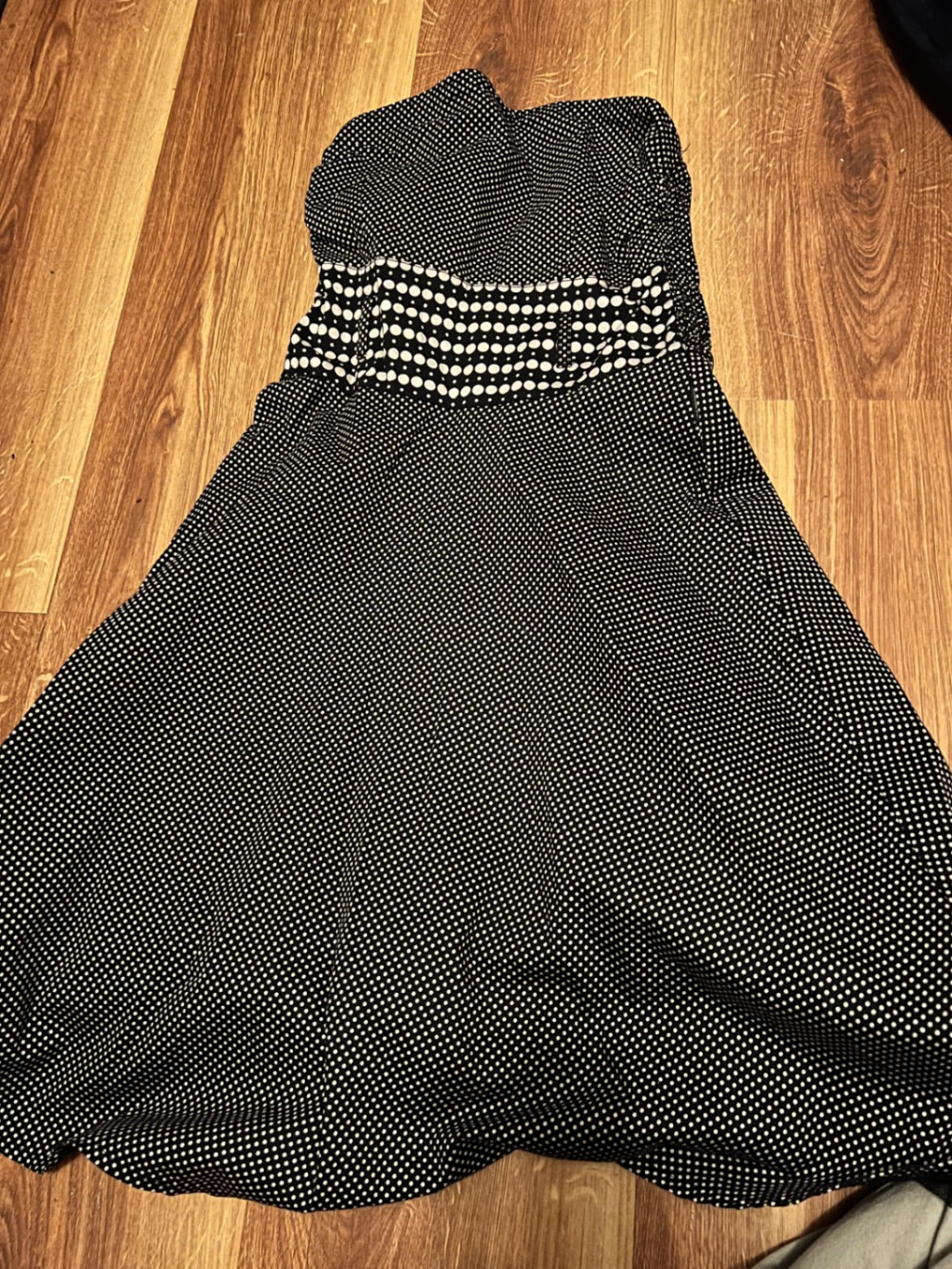 Kleid Schwarz und Weiß Größe: M