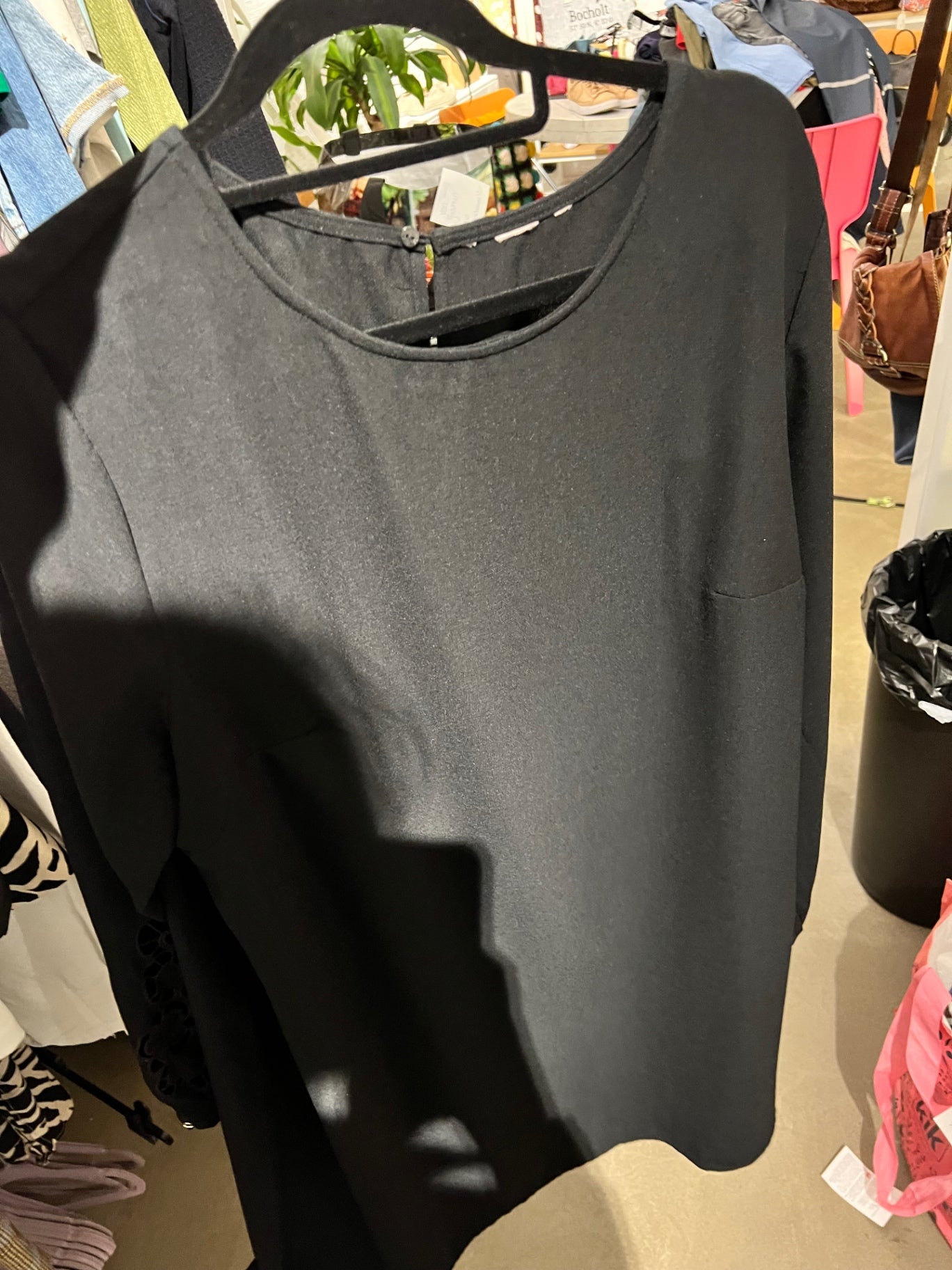 Kleid Schwarz Größe: 52