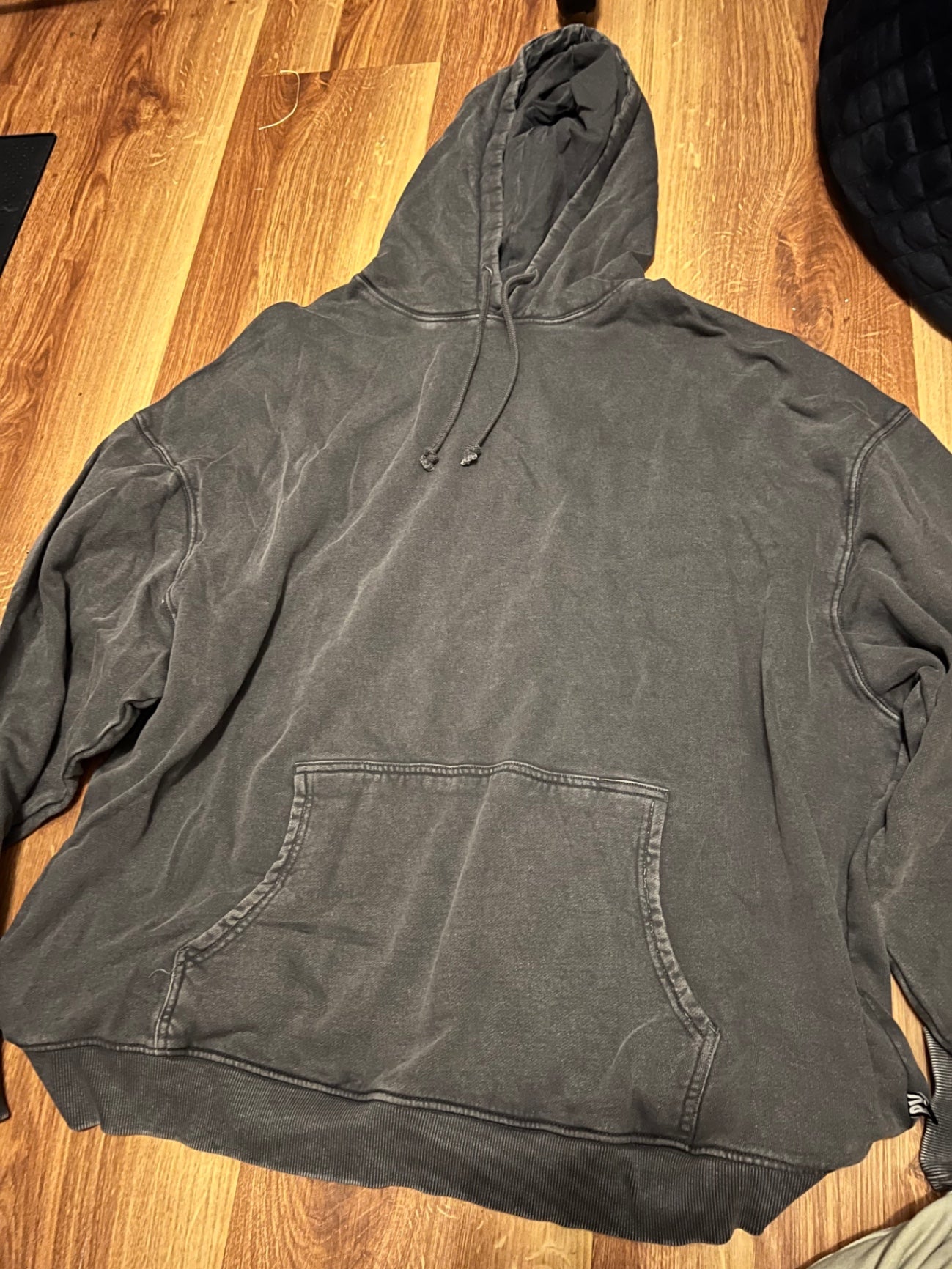 Reclaimed Vintage Hoodie Grau Größe: XL