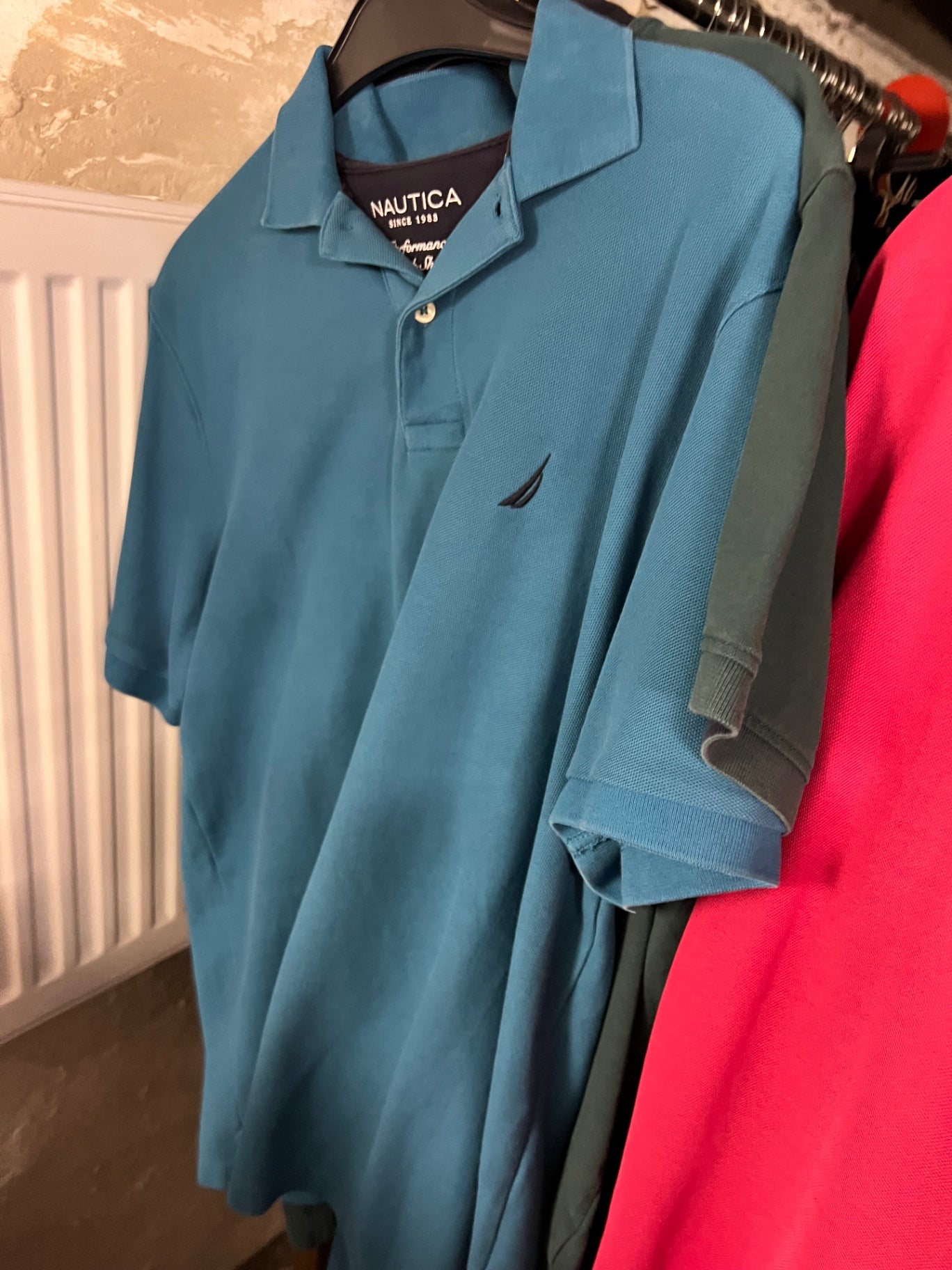 Nautica Poloshirt Blau Größe: M