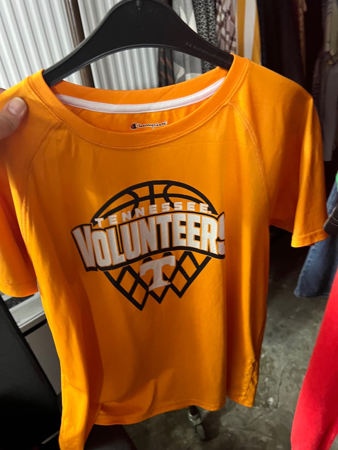 Champion T-Shirt Gelb Größe: L