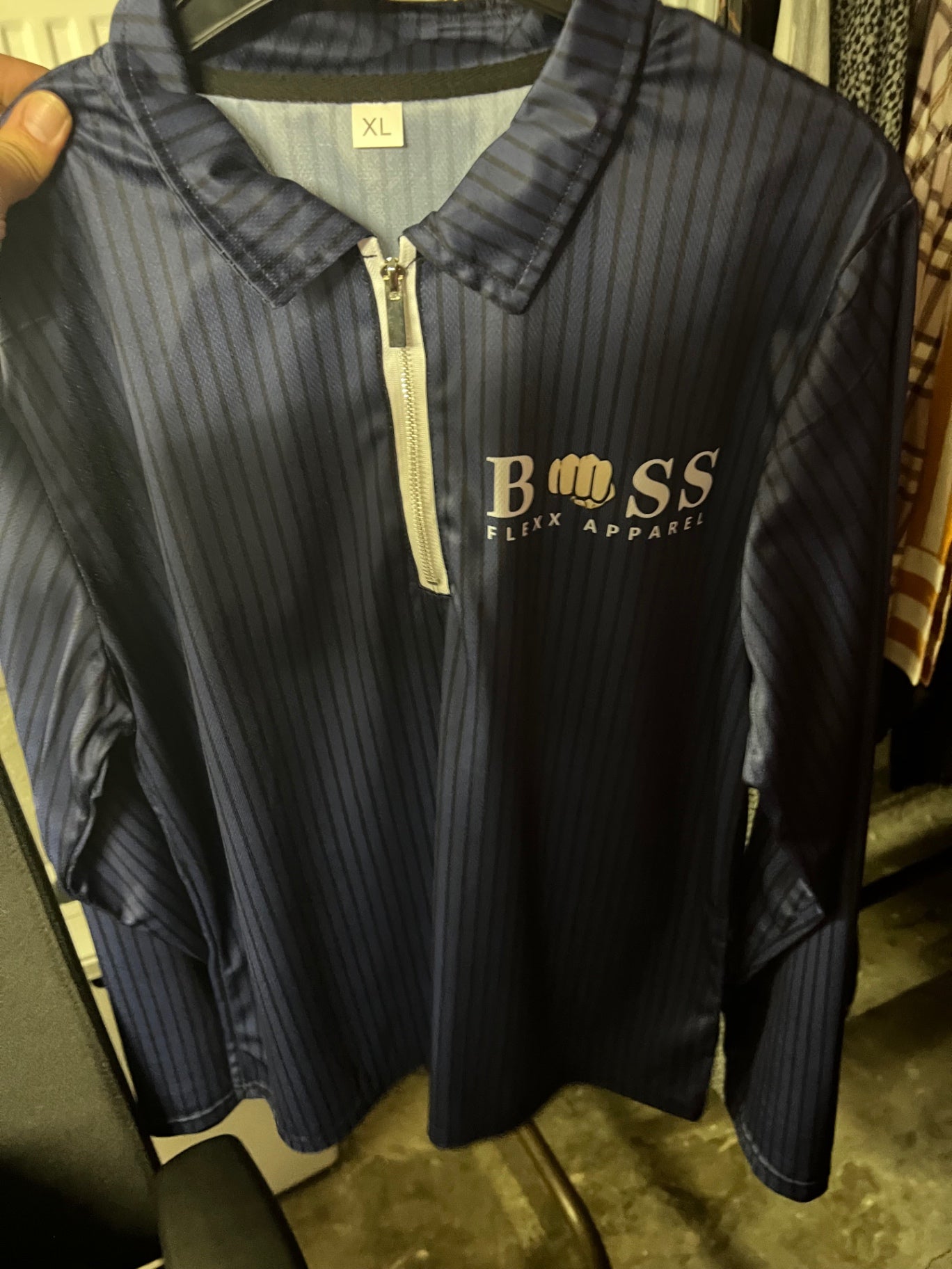 BOSS Flexx Langarm-Shirt Größe: XL