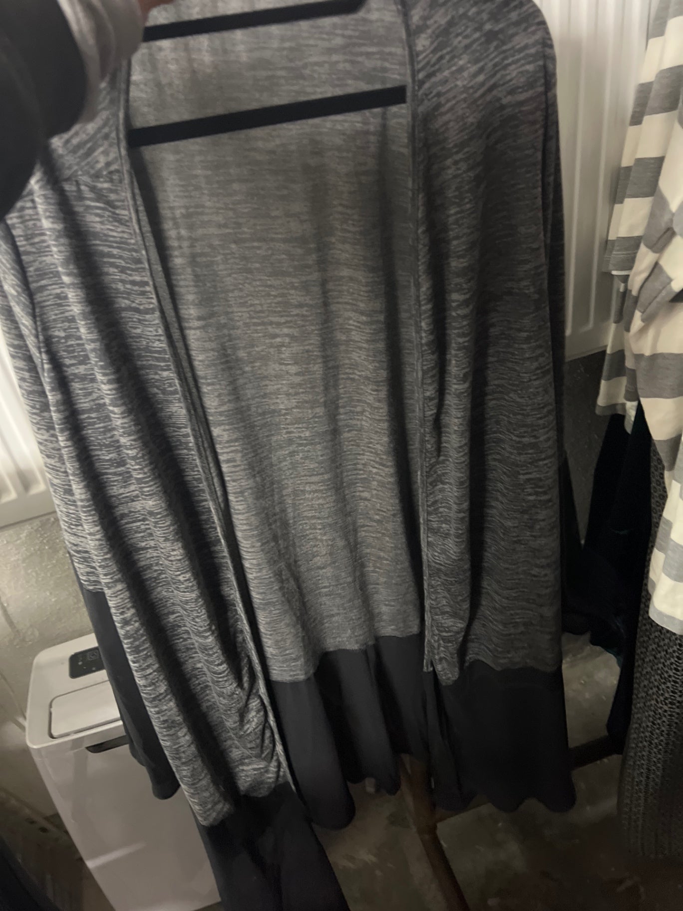 Cardigan Grau Größe: XL