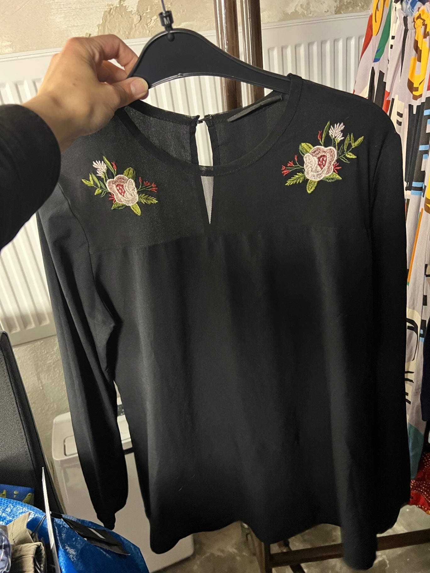 Journey Bluse Schwarz Größe: M