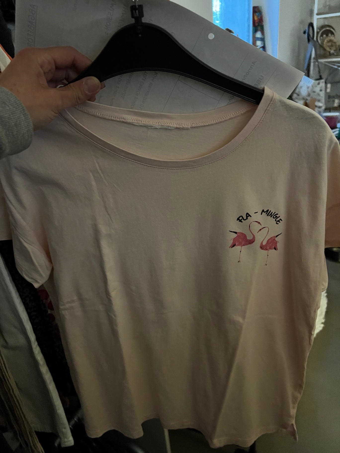 T-Shirt Rosa Gr.: M