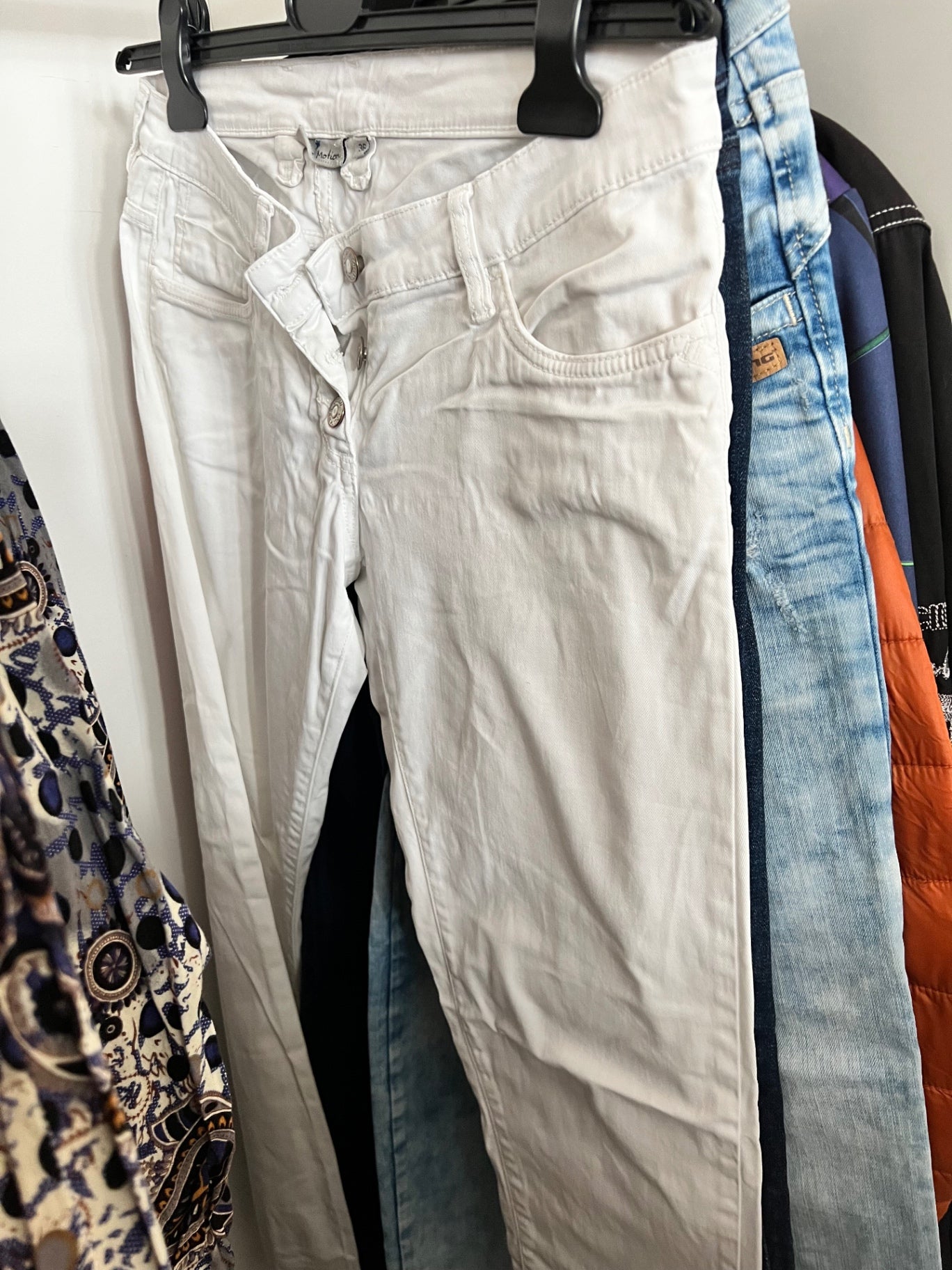 Blue Motion Jeans Weiß Gr.: S