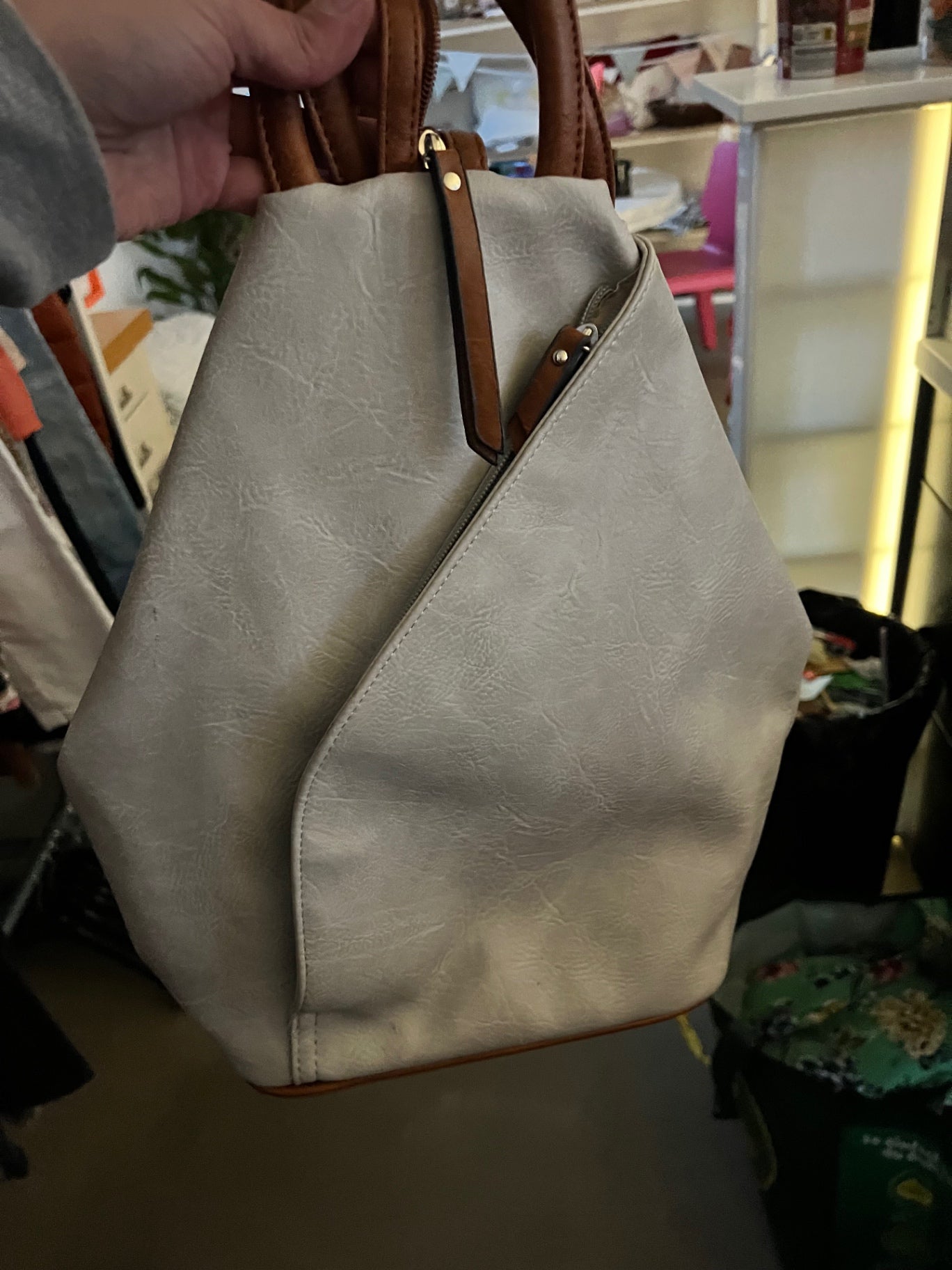 Rucksack Beige