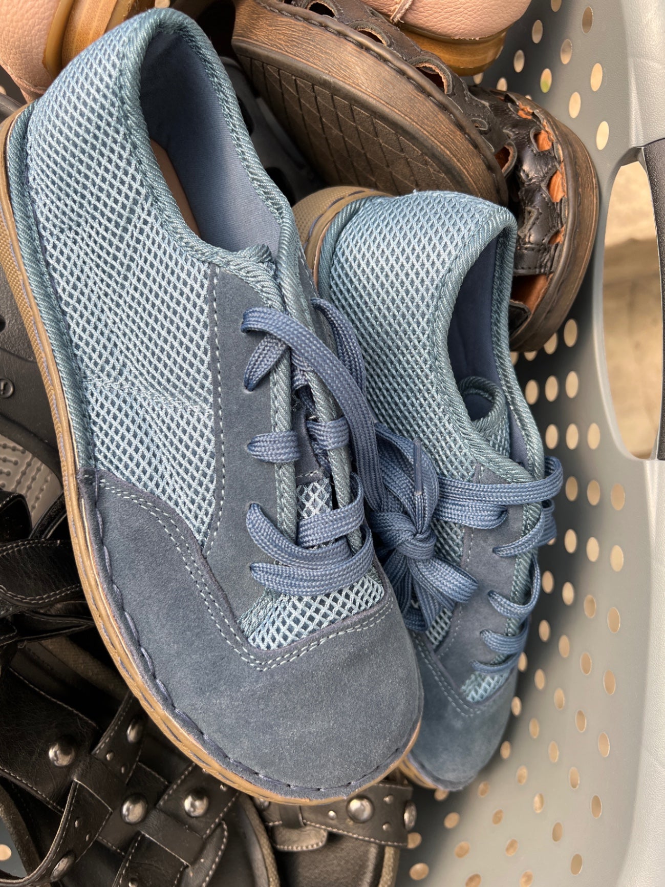 BPC Sommerschuhe Blau Gr.: 39