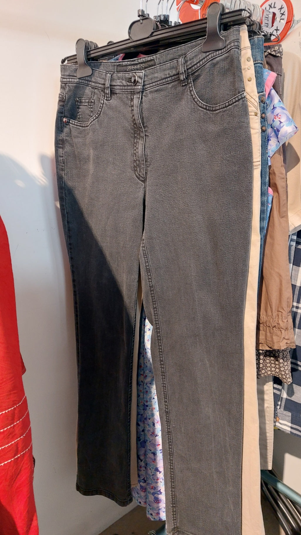 Zerres Jeanshose Schwarz Gr.: L