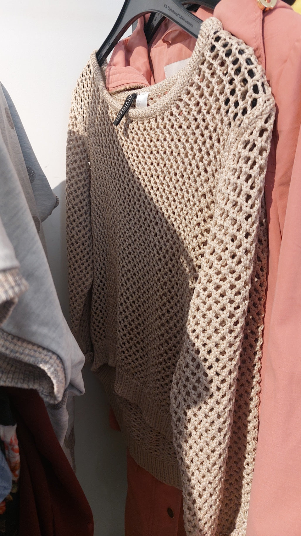 DIVIDED Pullunder Beige Gr.: S