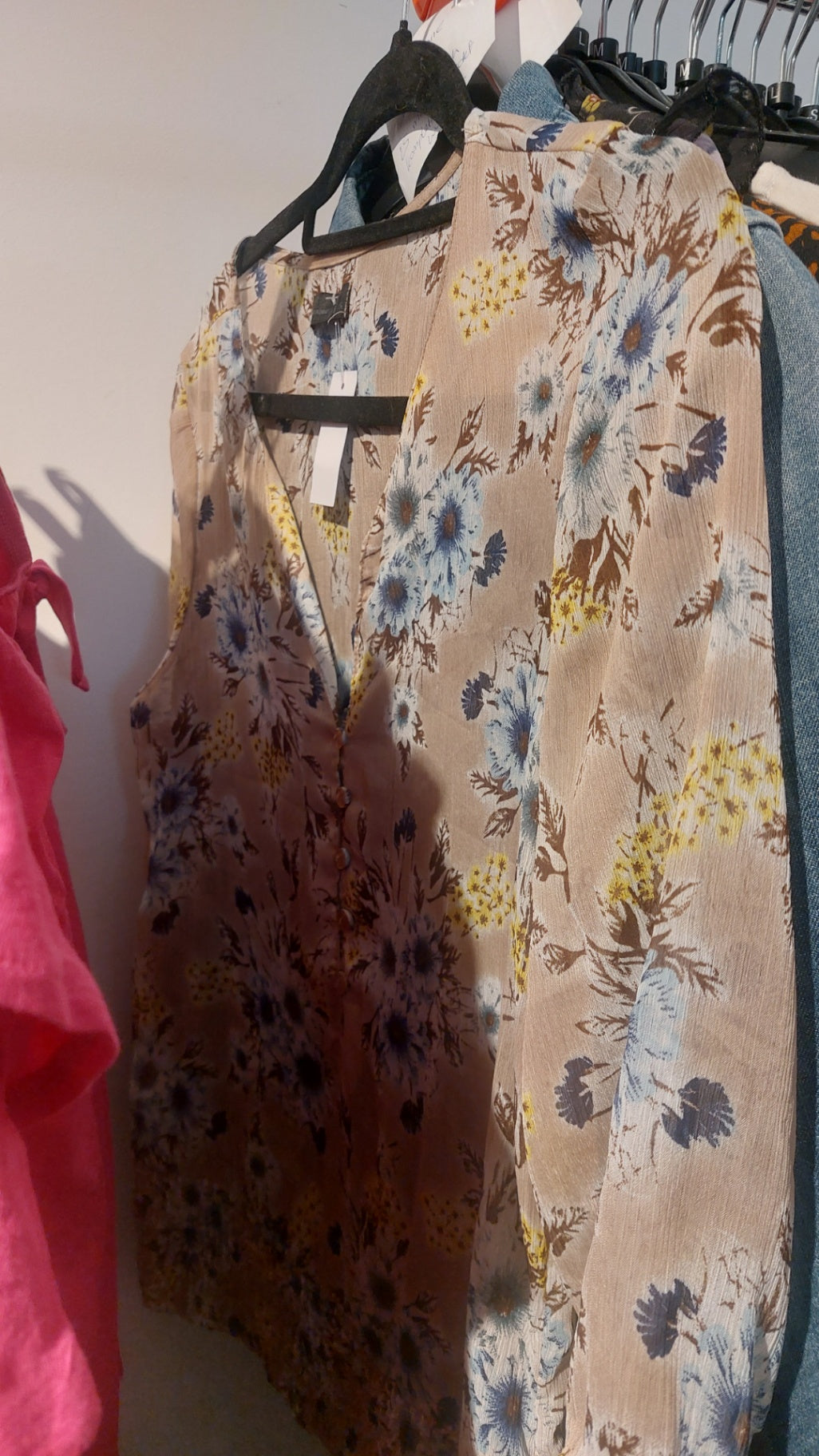 VERO MODA Bluse Beige Gr.: S