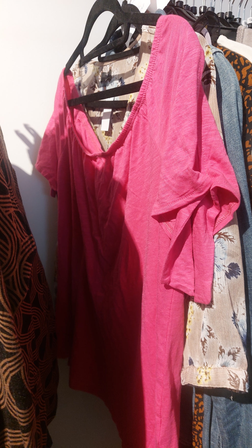 Unbekannt T-Shirt Pink Gr.: M