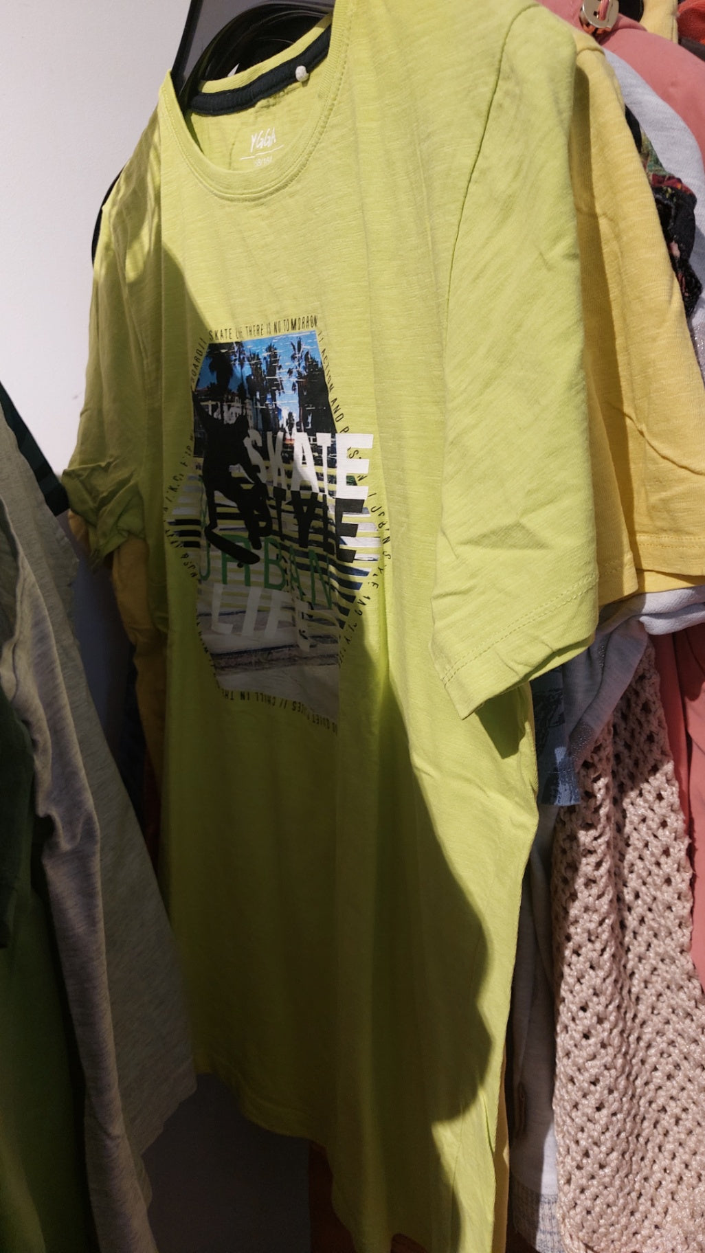 Yigga T-Shirt Hellgelb Gr.: 158