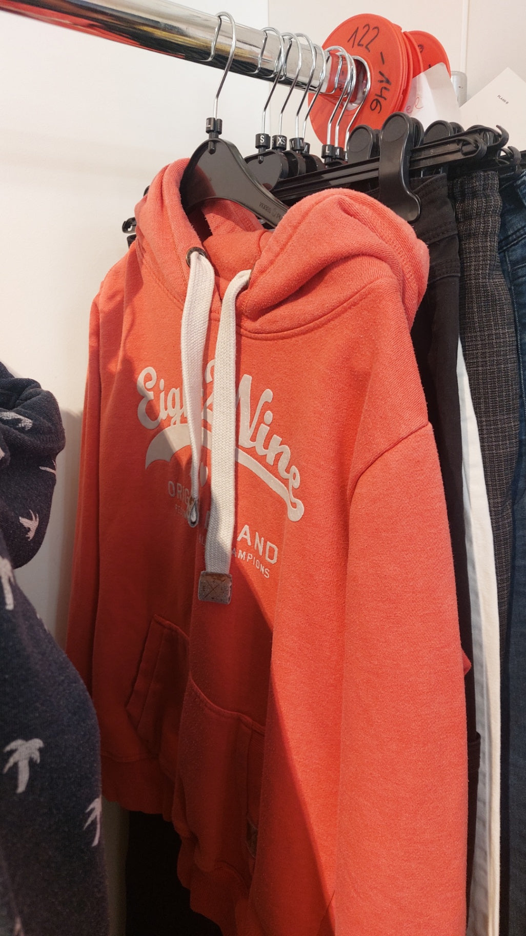 EIGHT2NINE Hoodie Orange Gr.: XL