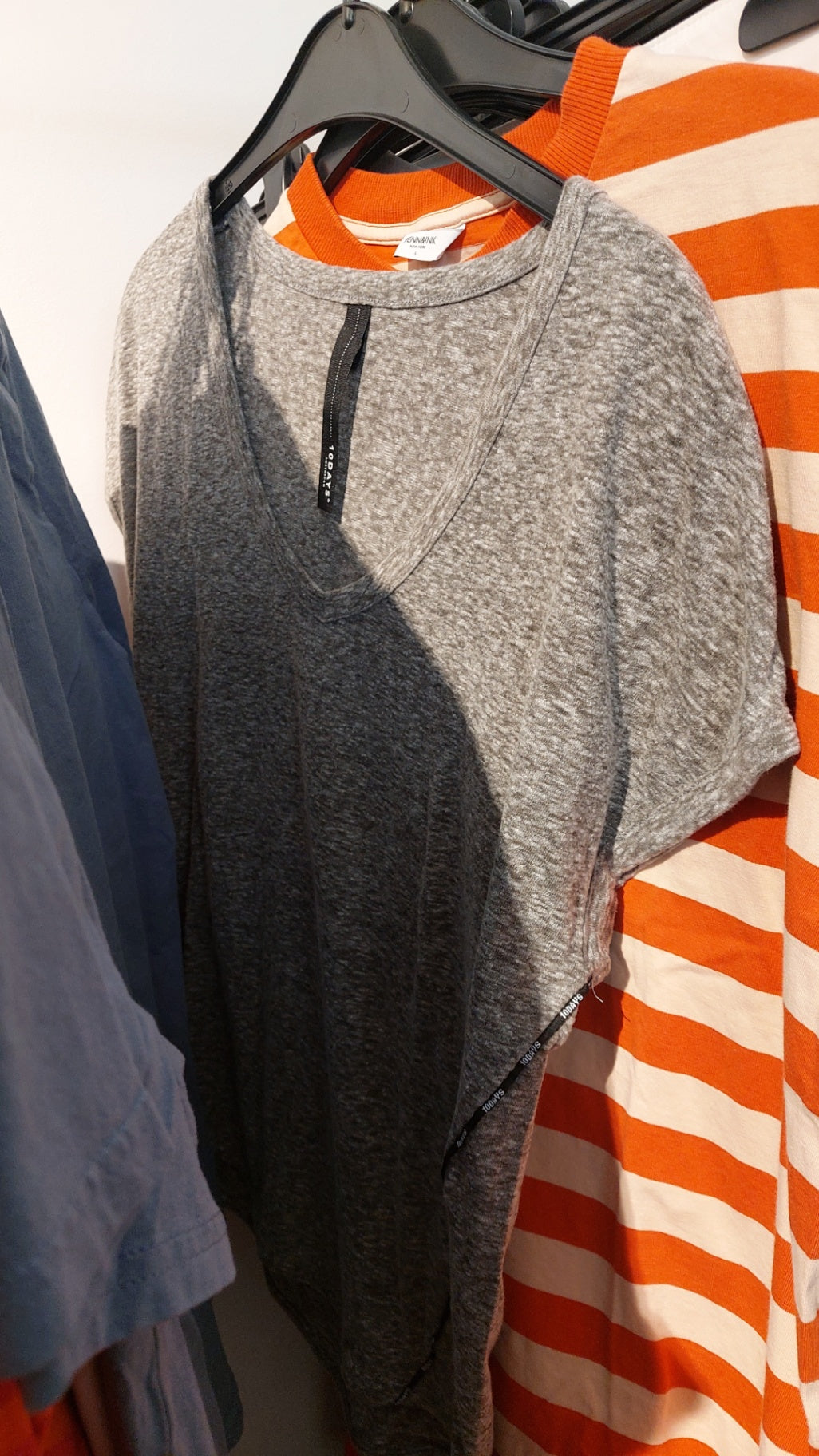 10DAYS T-Shirt Grau Gr.: XS