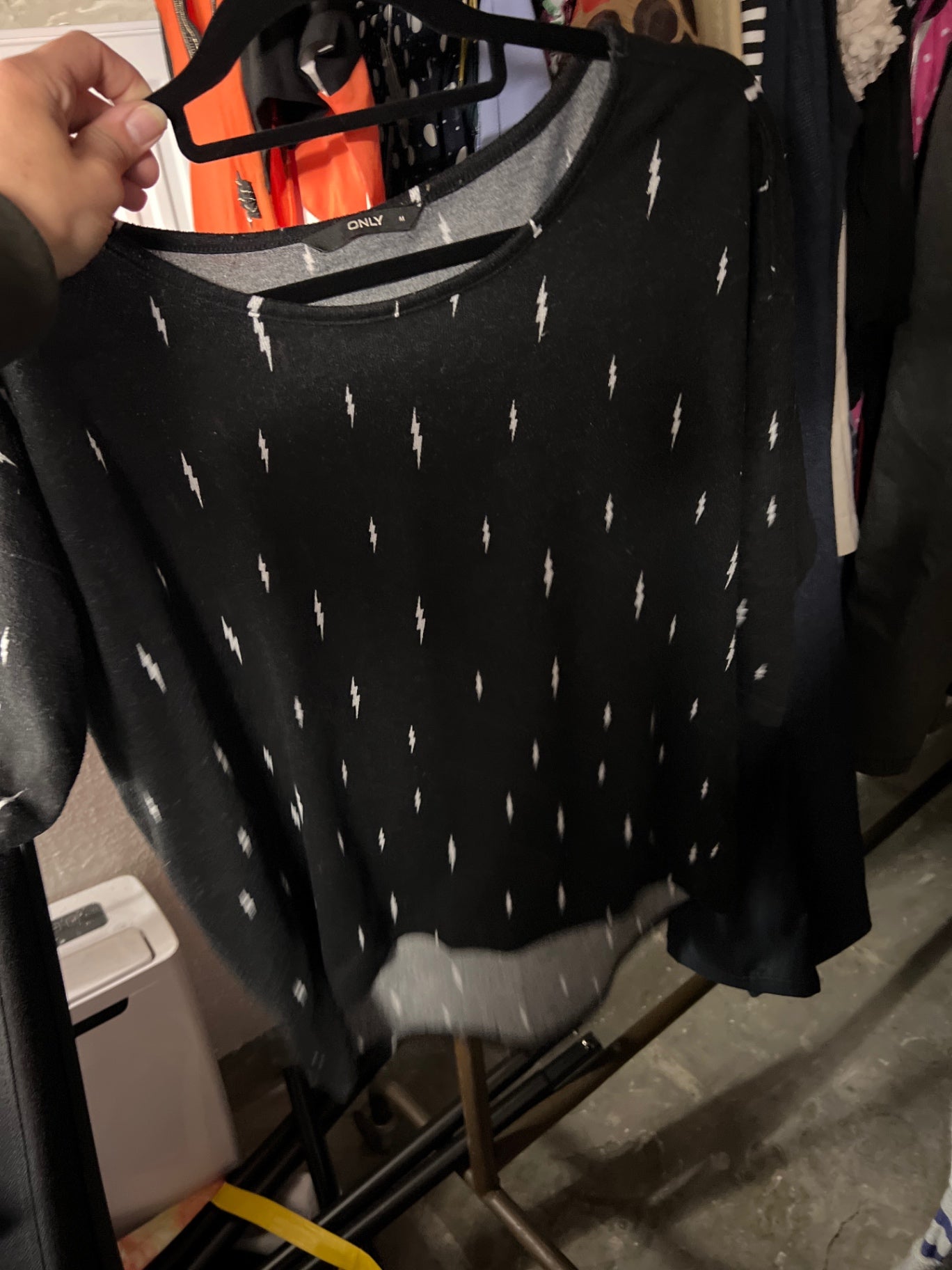 ONLY Pullover Schwarz Gr.: M