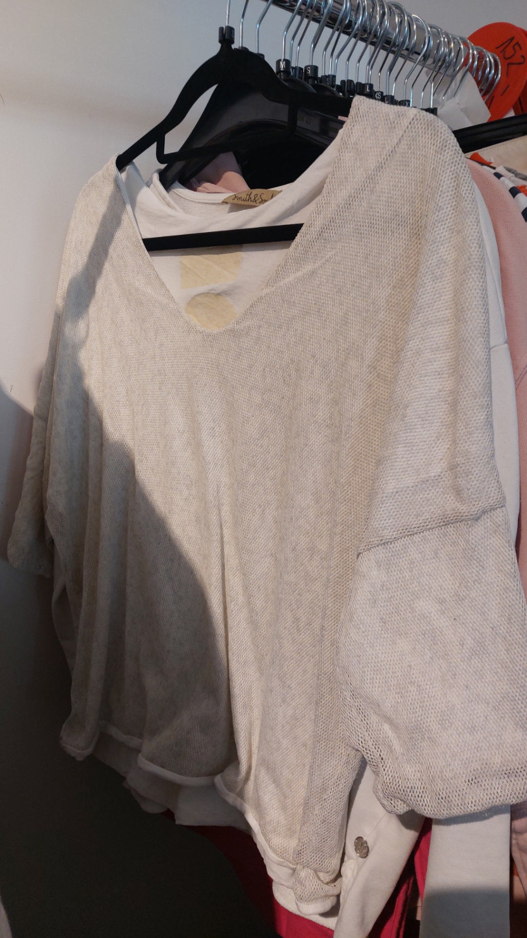 10DAYS Shirt Hellgrau Gr.: S