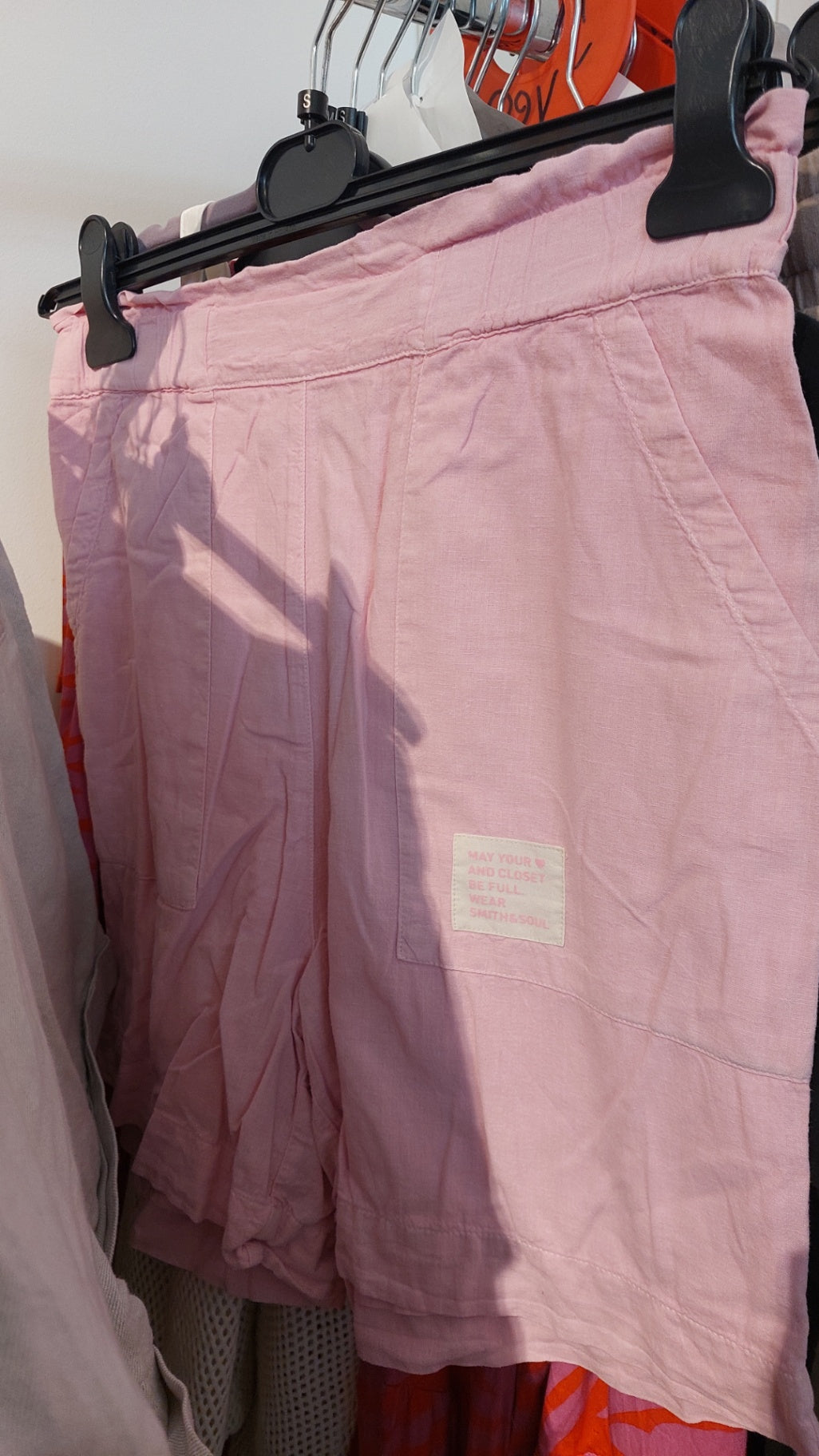 Smith & Soul Shorts Rosa Gr.: S