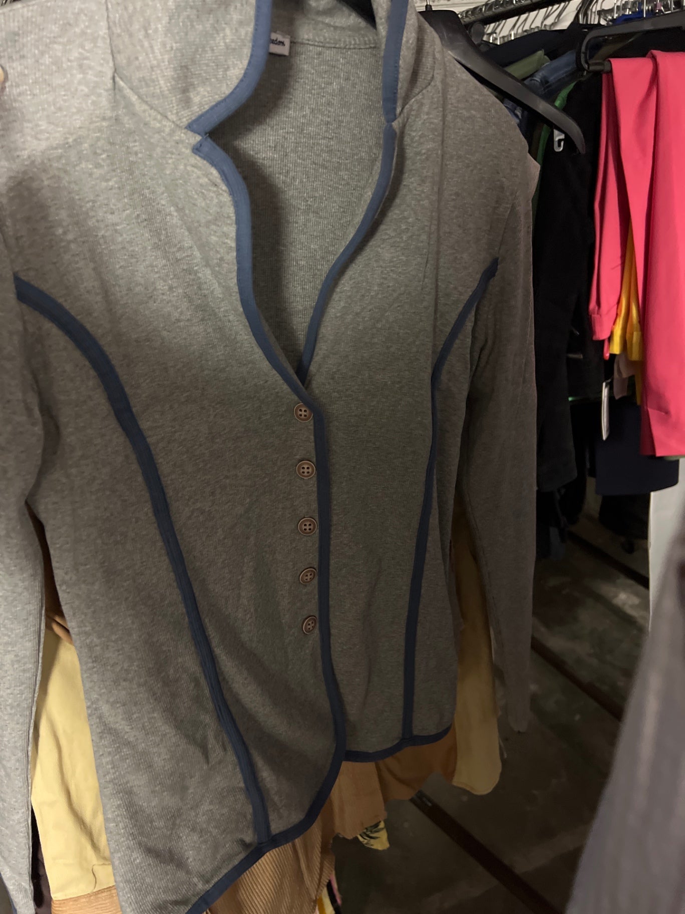 Munich Freedom Strickjacke Grau Gr.: S