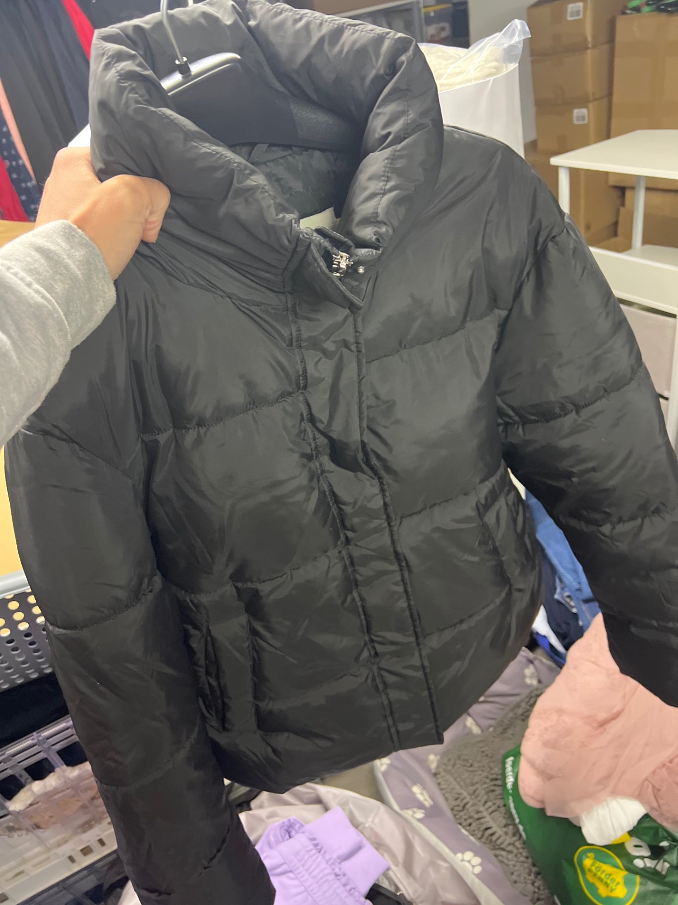 NLY Trend Winterjacke Schwarz Gr.: 38