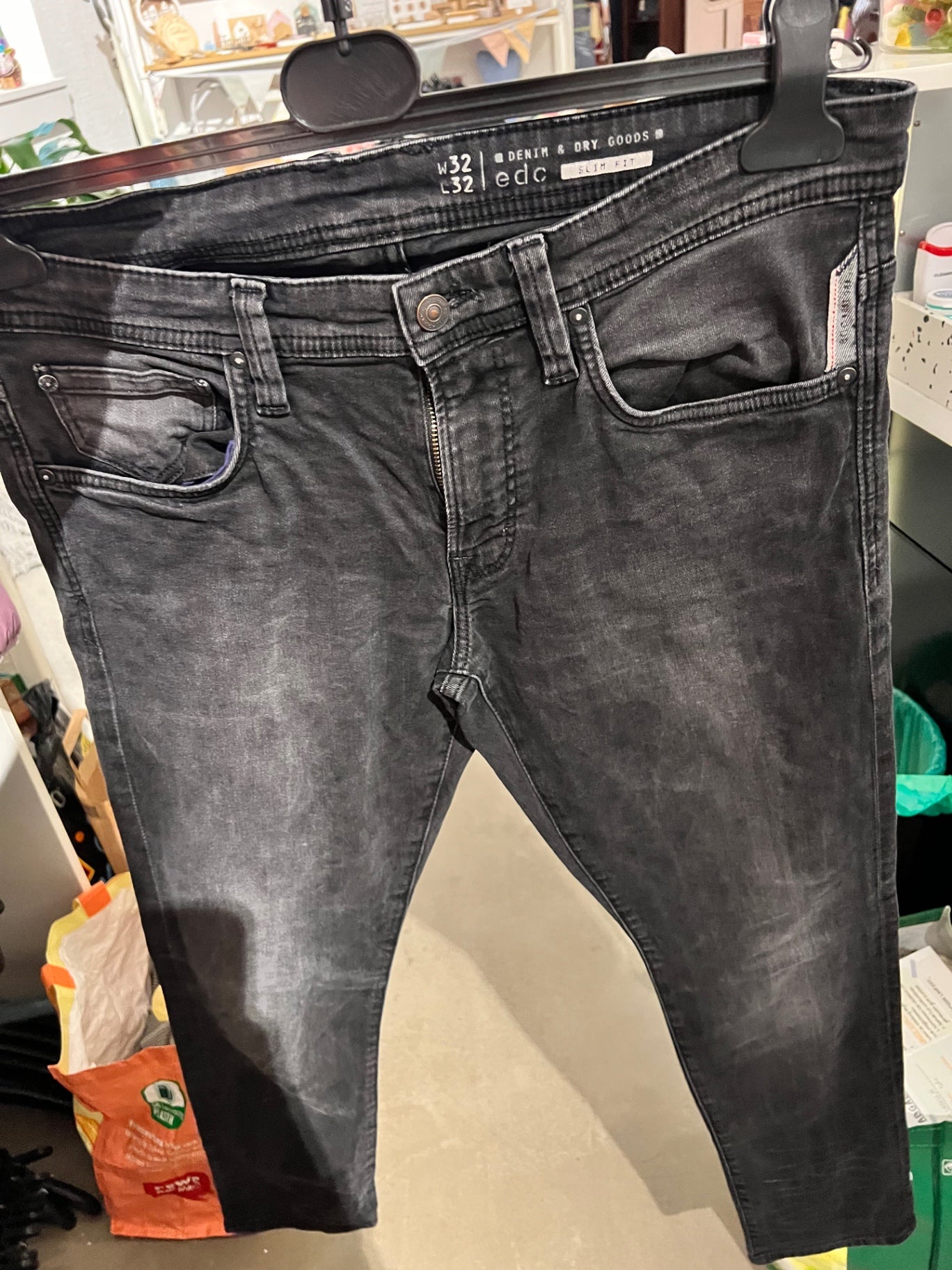 edc Jeans Schwarz Gr.: 32/32