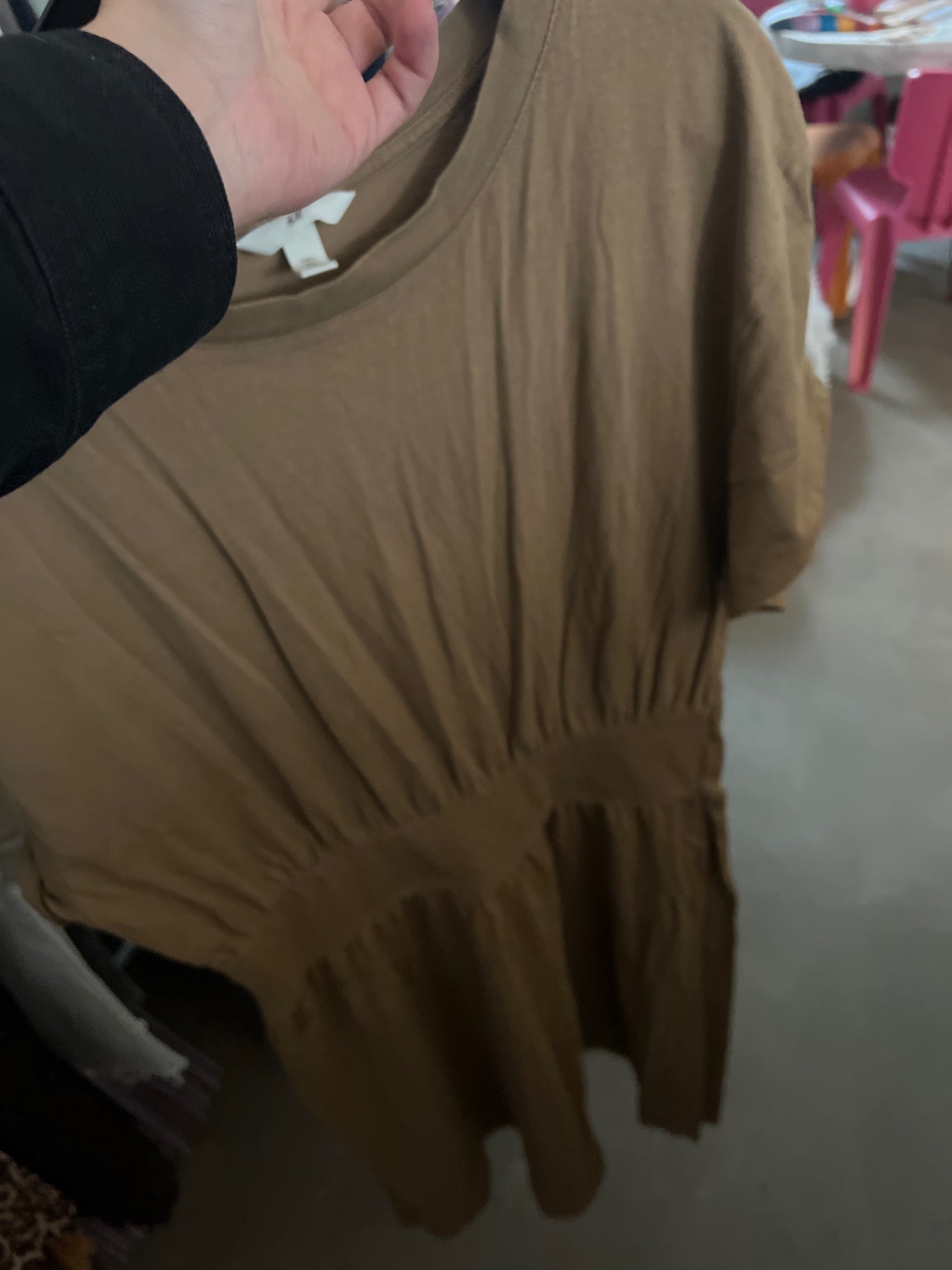 H&M Kleid Beige Gr.: L