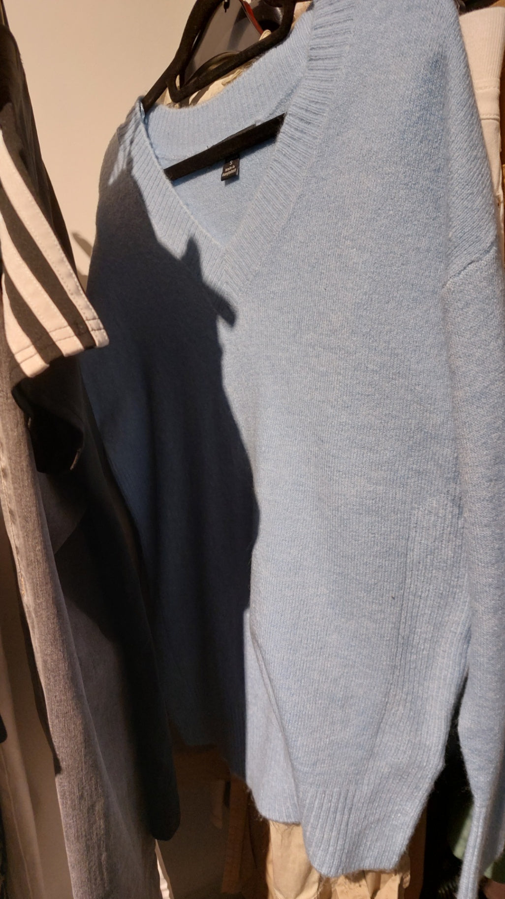 AMISU Pullover Hellblau Gr.: S