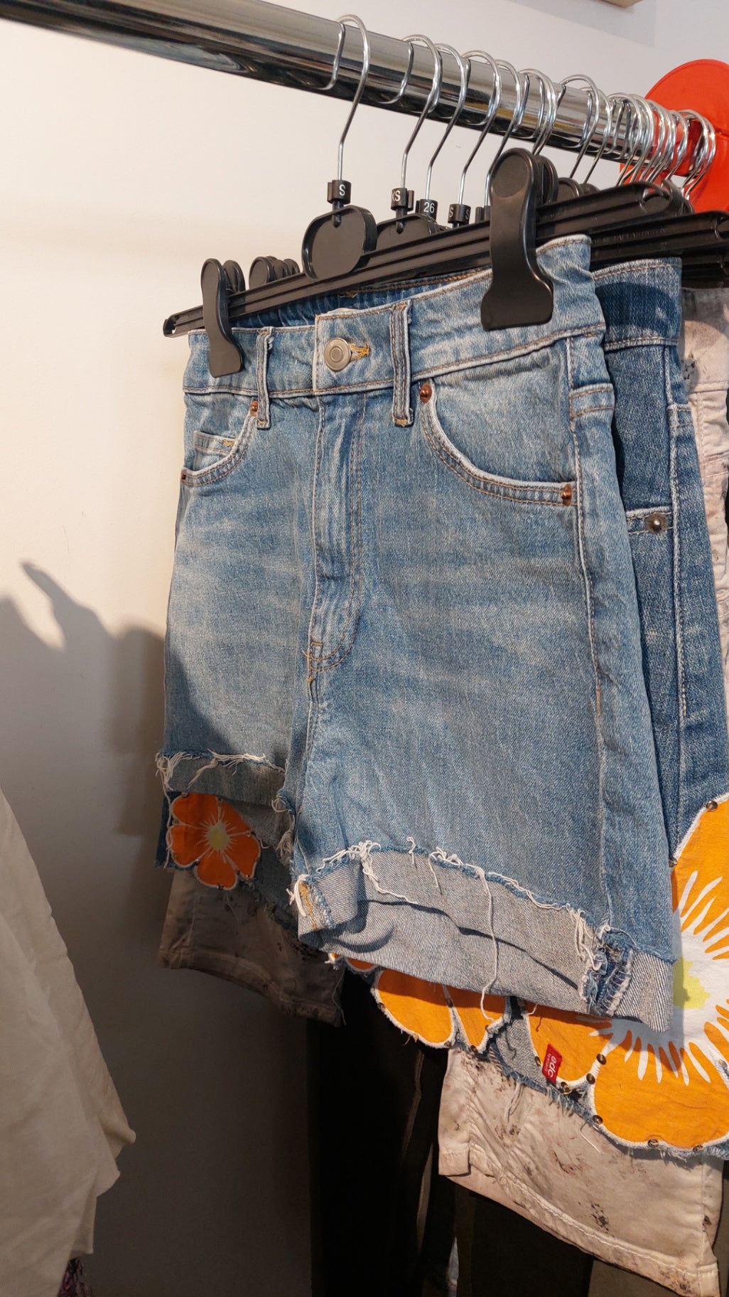 H&M Shorts Hellblau Gr.: S