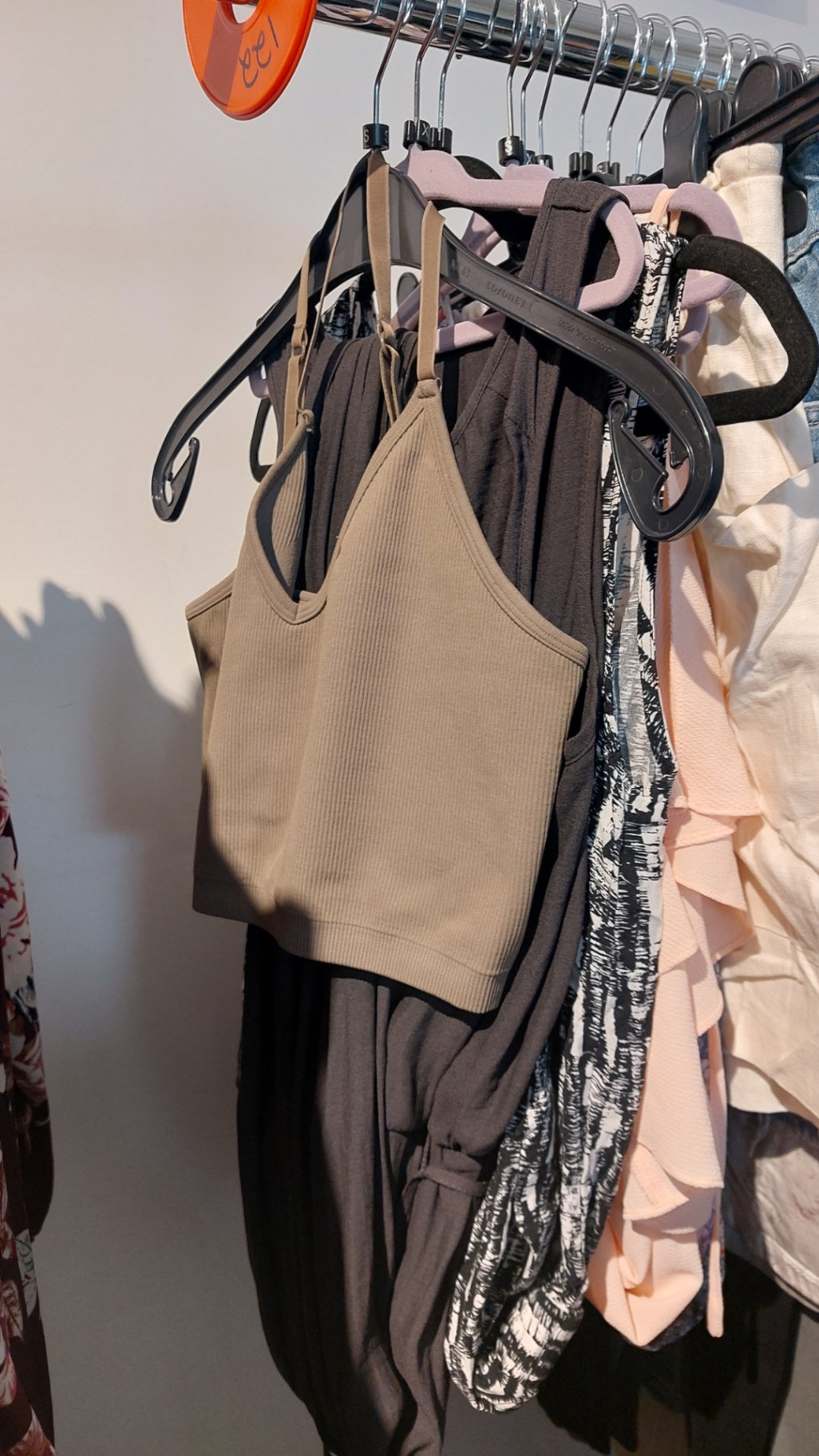 H&M Sporttop Khaki Gr.: S