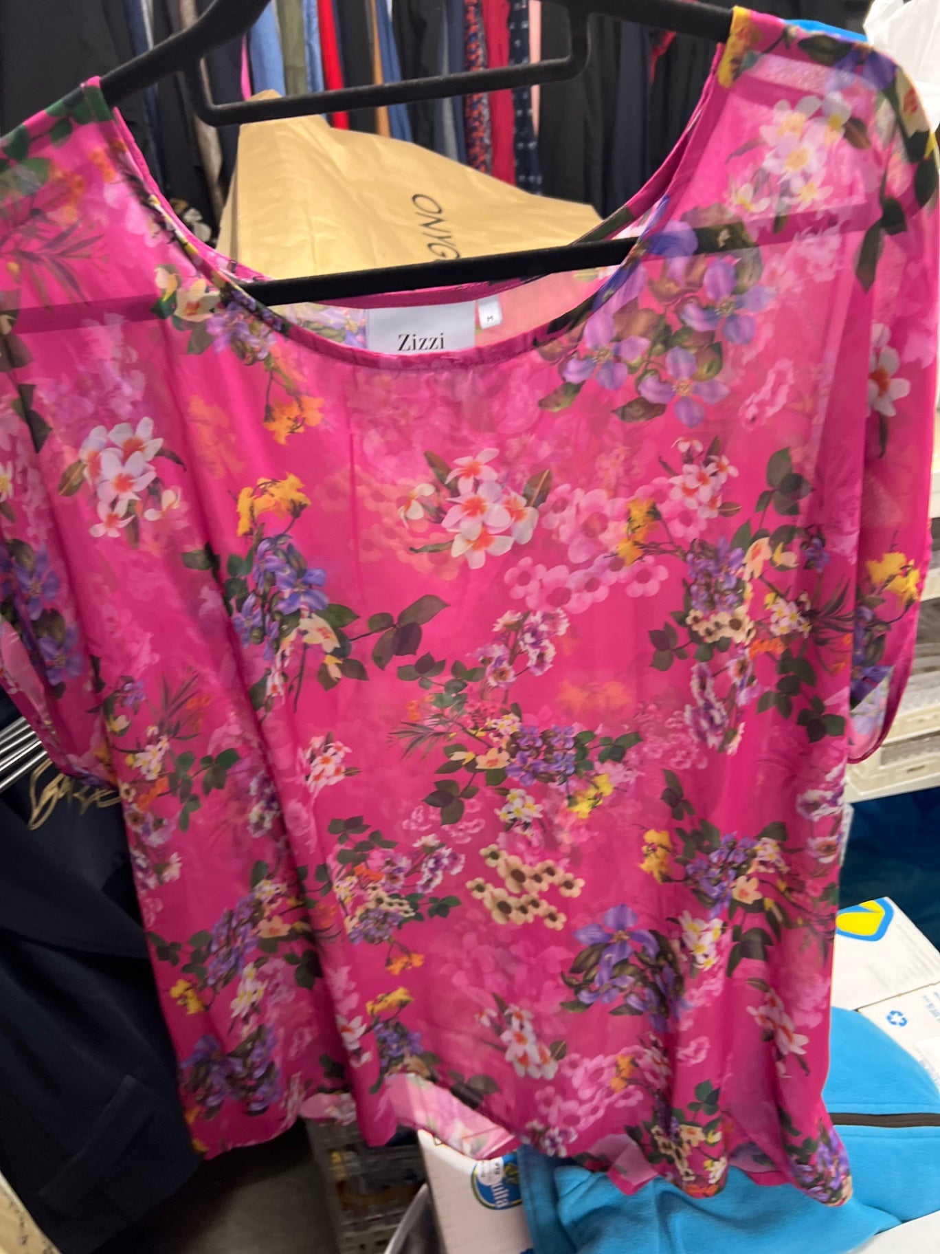 Zizzi Bluse Pink Gr.: M