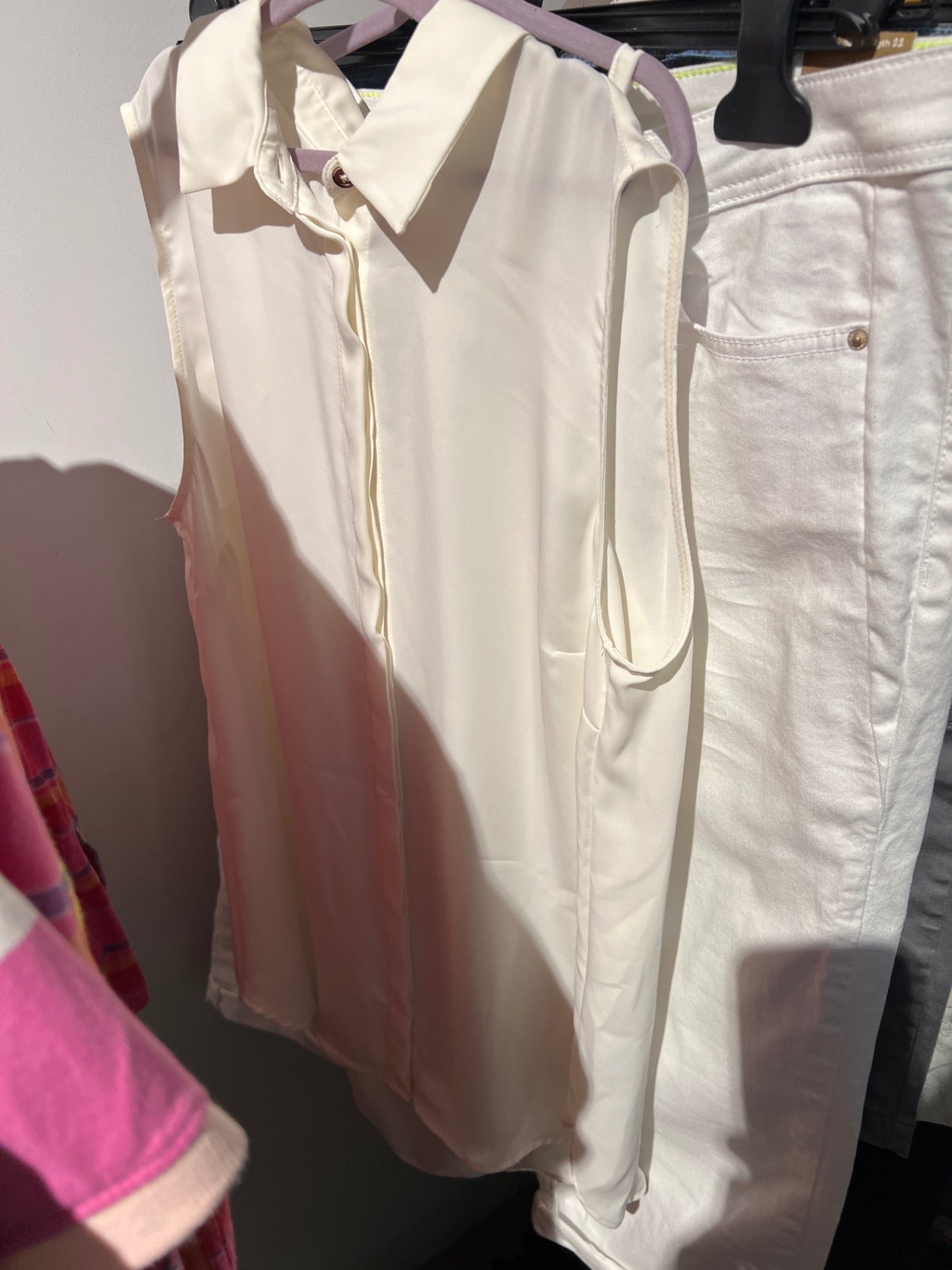 H&M Bluse Weiß Gr.: M