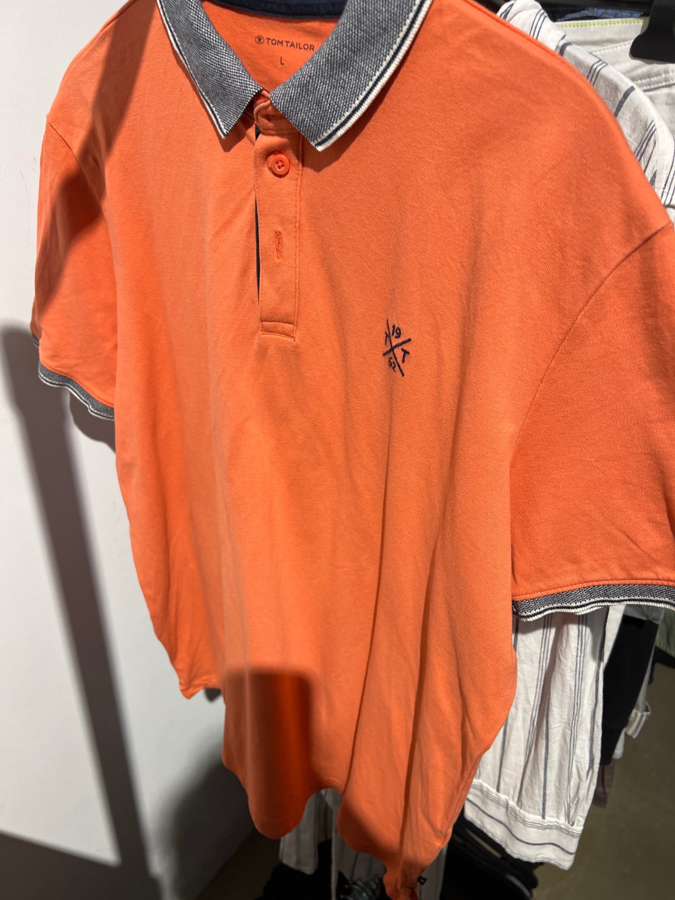 Tom Tailor Poloshirt Orange Gr.: M
