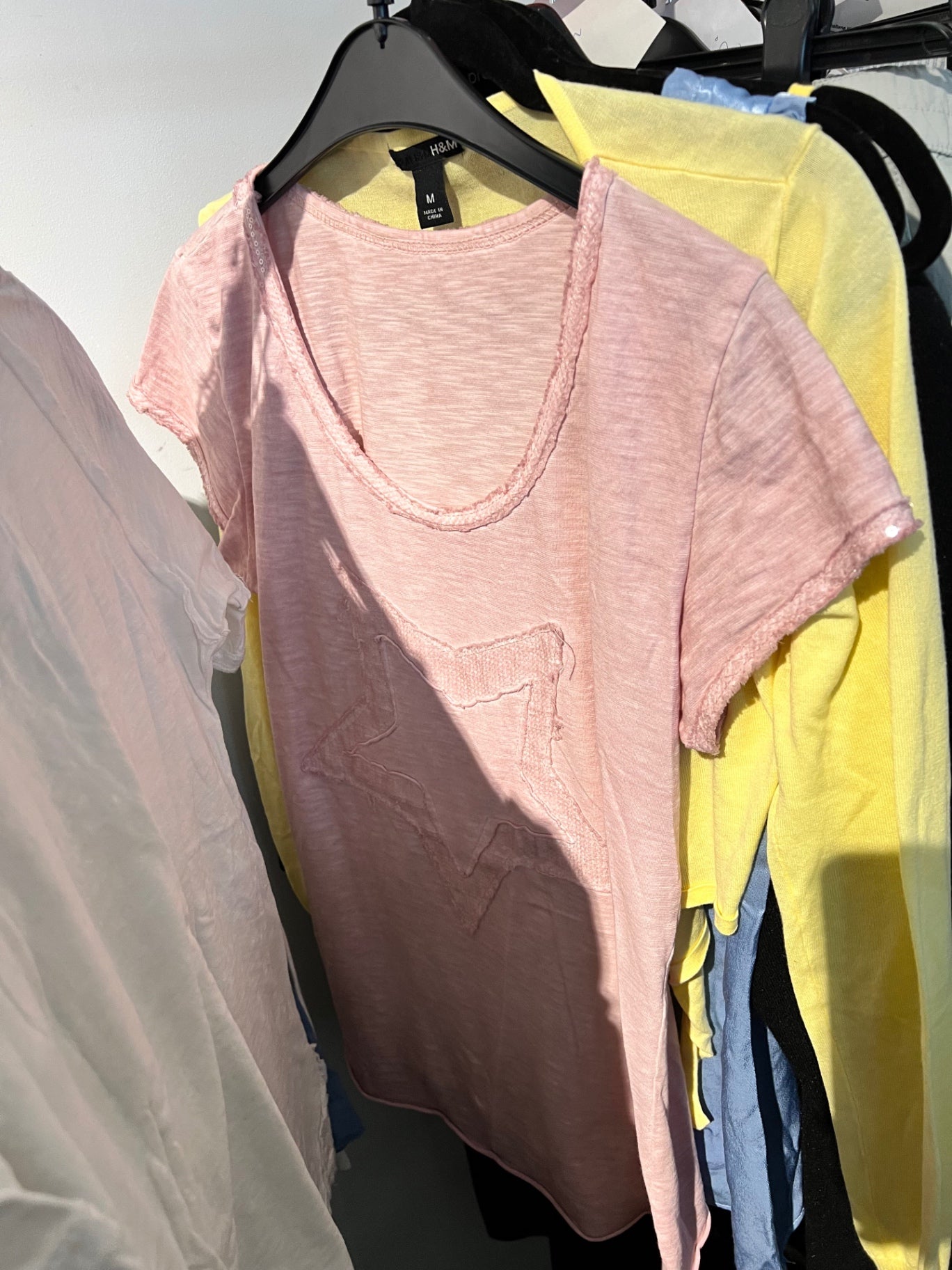T-Shirt Rosa Gr.: M