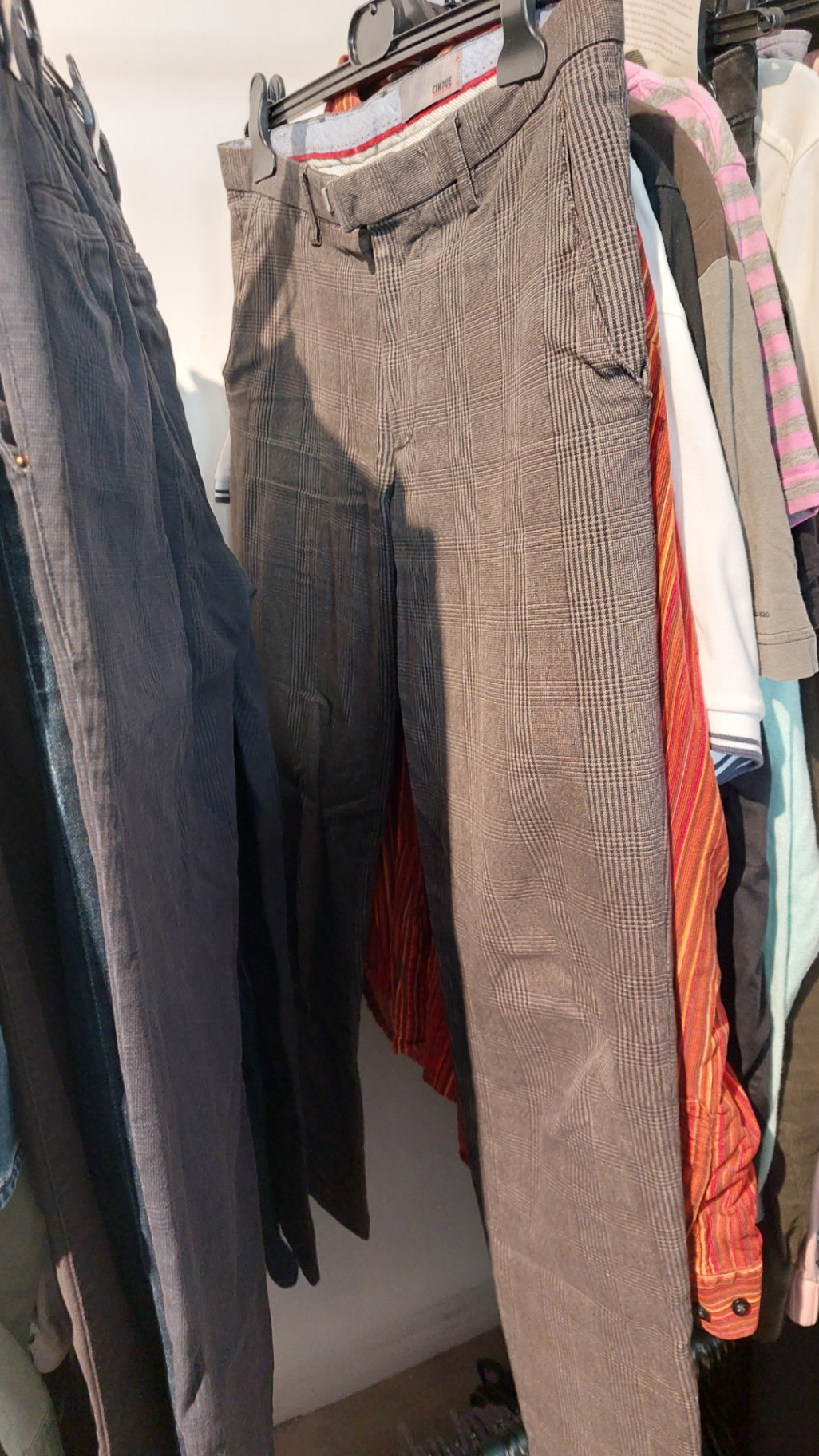 CINQUE Hose Braun mit Muster Gr.: 50