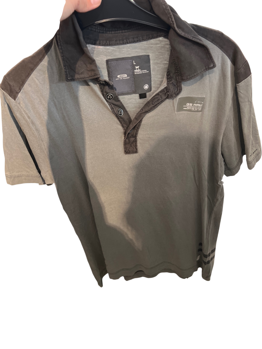 G-Star Poloshirt Grau Gr.: M