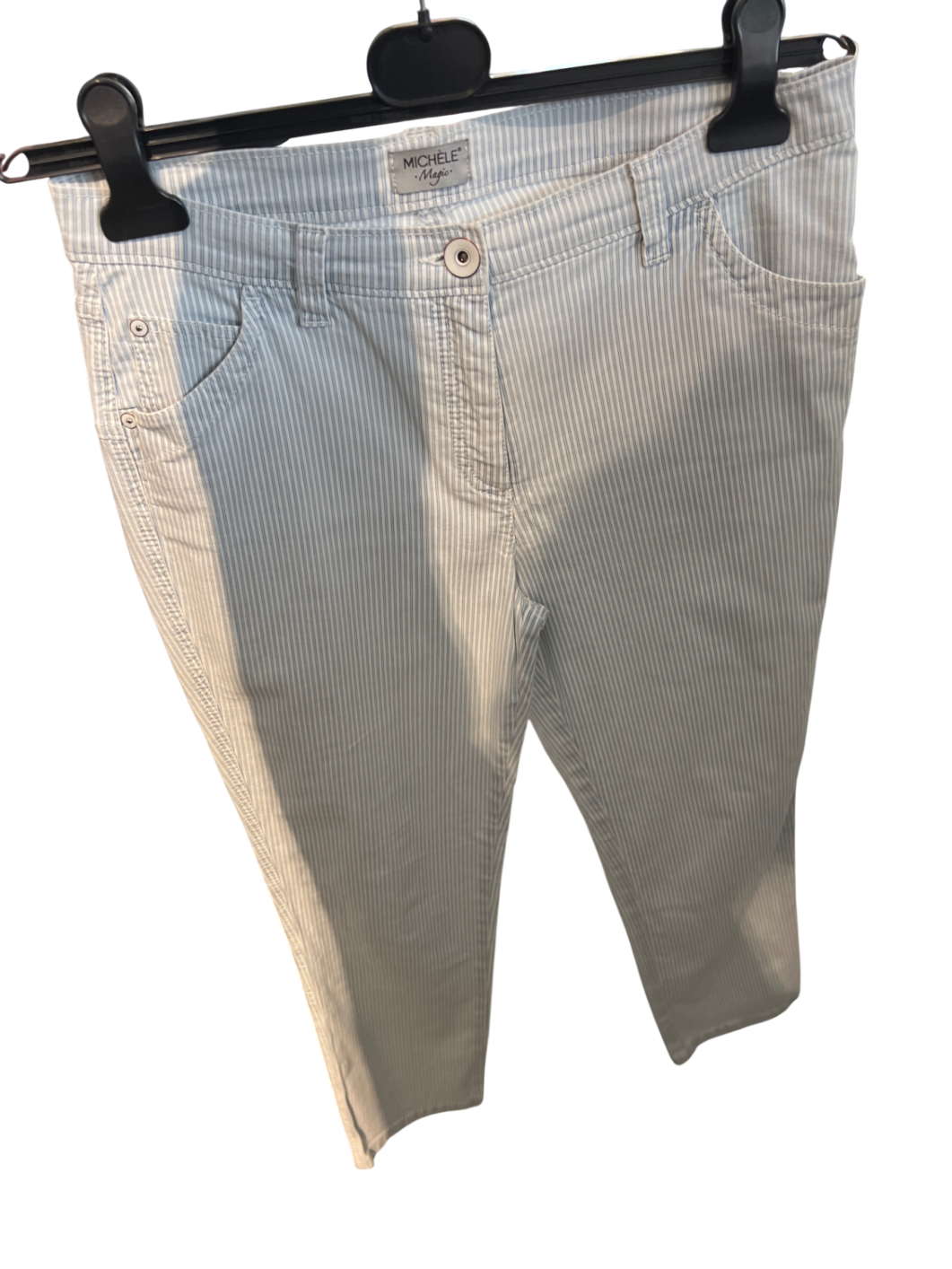 Michèle Hose Blau Weiß Gr.: L