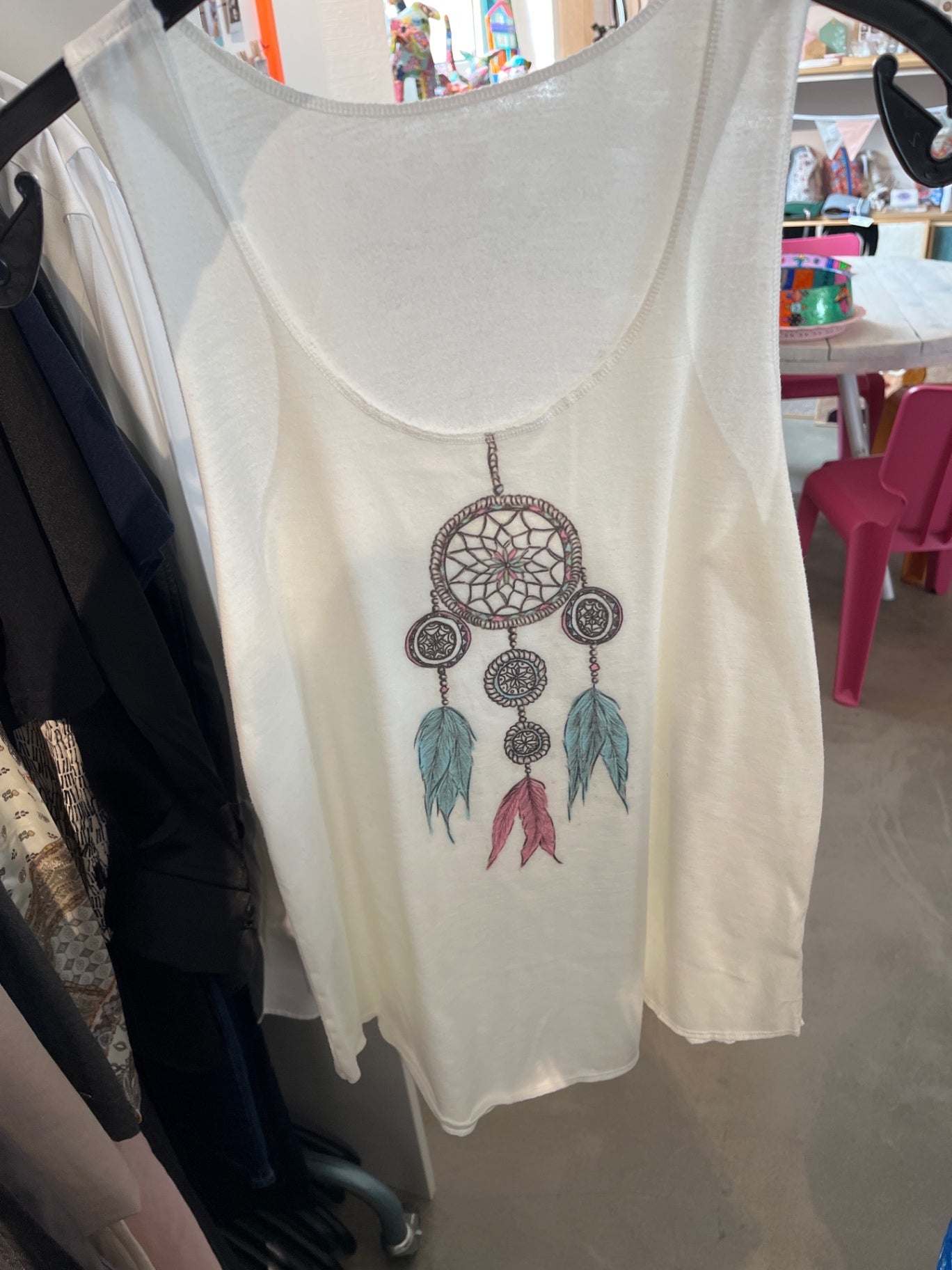 Traumfänger Top Creme Gr.: S