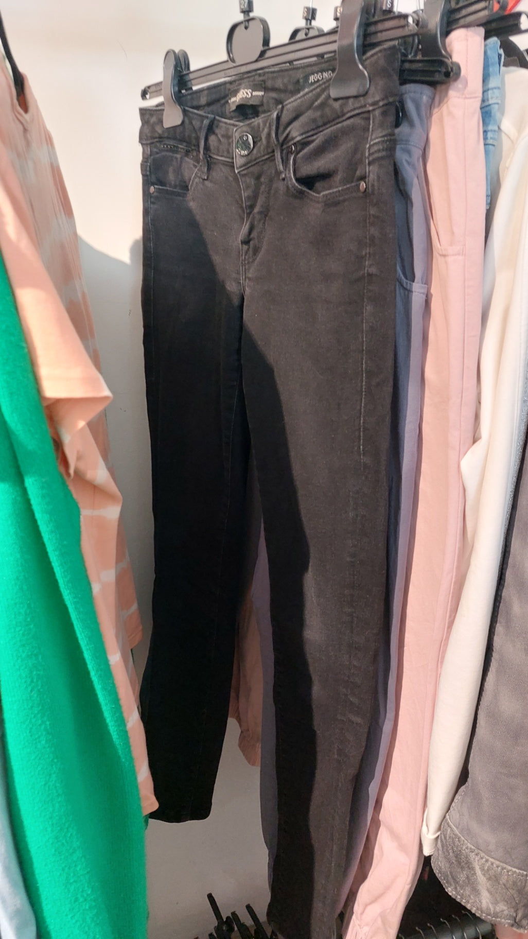 Guess Jeggings Schwarz Gr.: 27