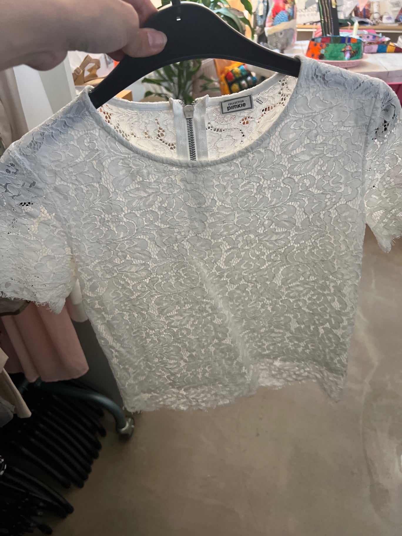 Pimkie Bluse Weiß Gr.: S