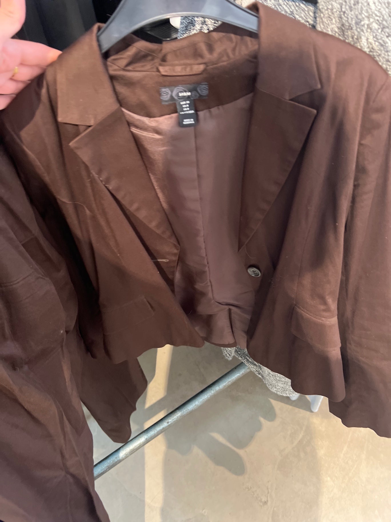 H&M Blazer Braun Gr.: M