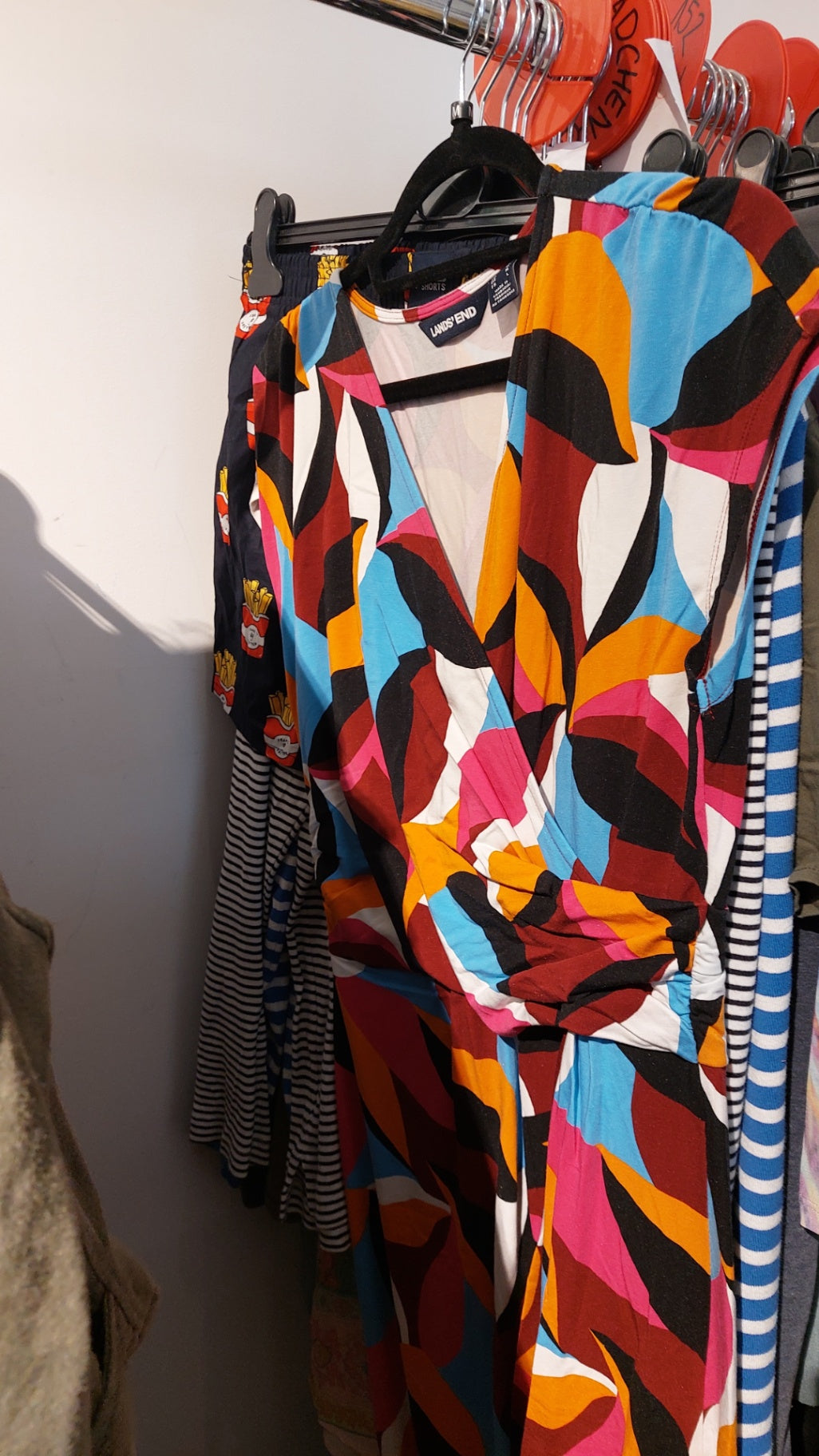 LAND'S END Kleid Bunt Gr.: M
