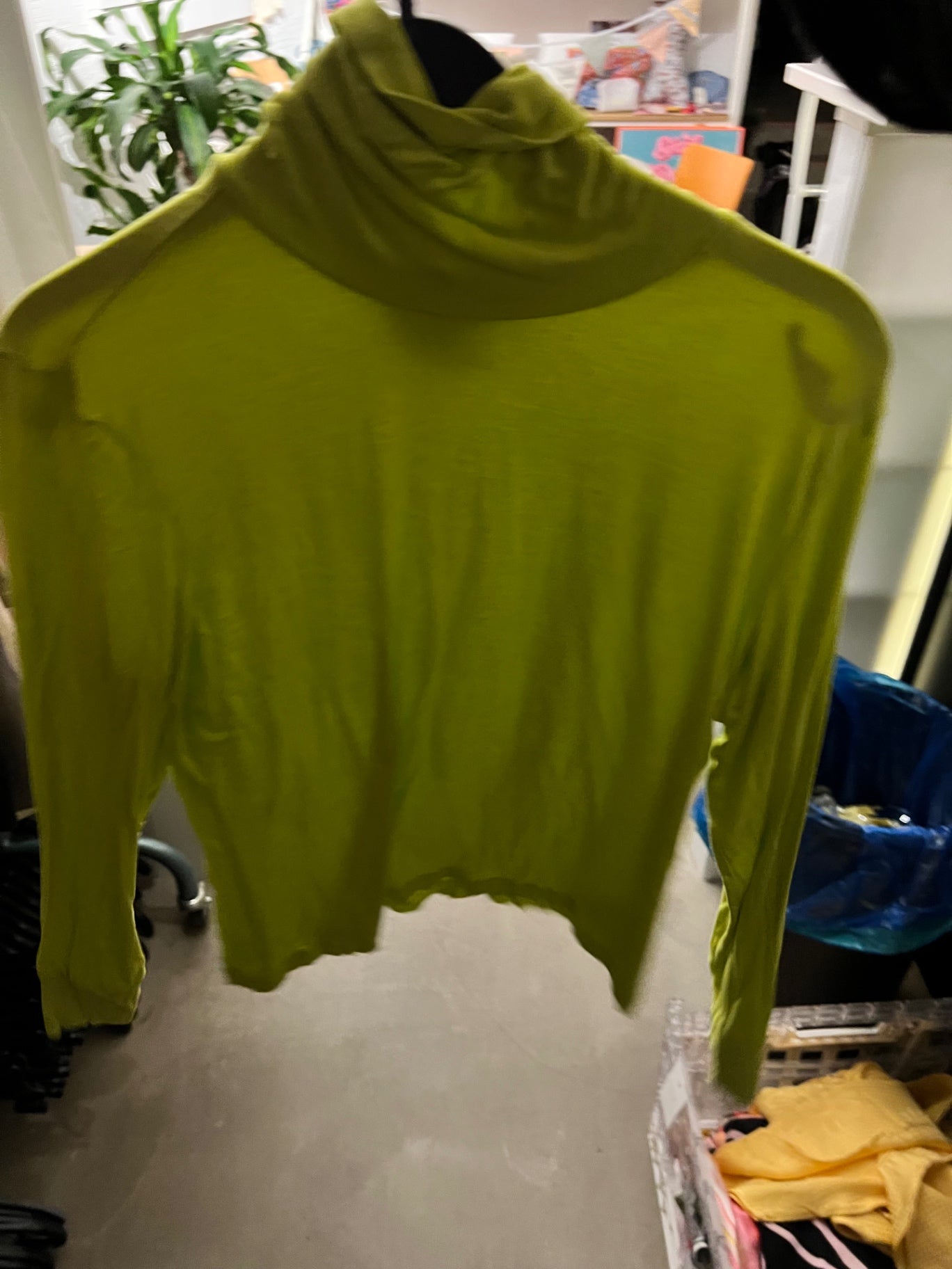 Jake's Langarmshirt Hellgrün Gr.: XXL