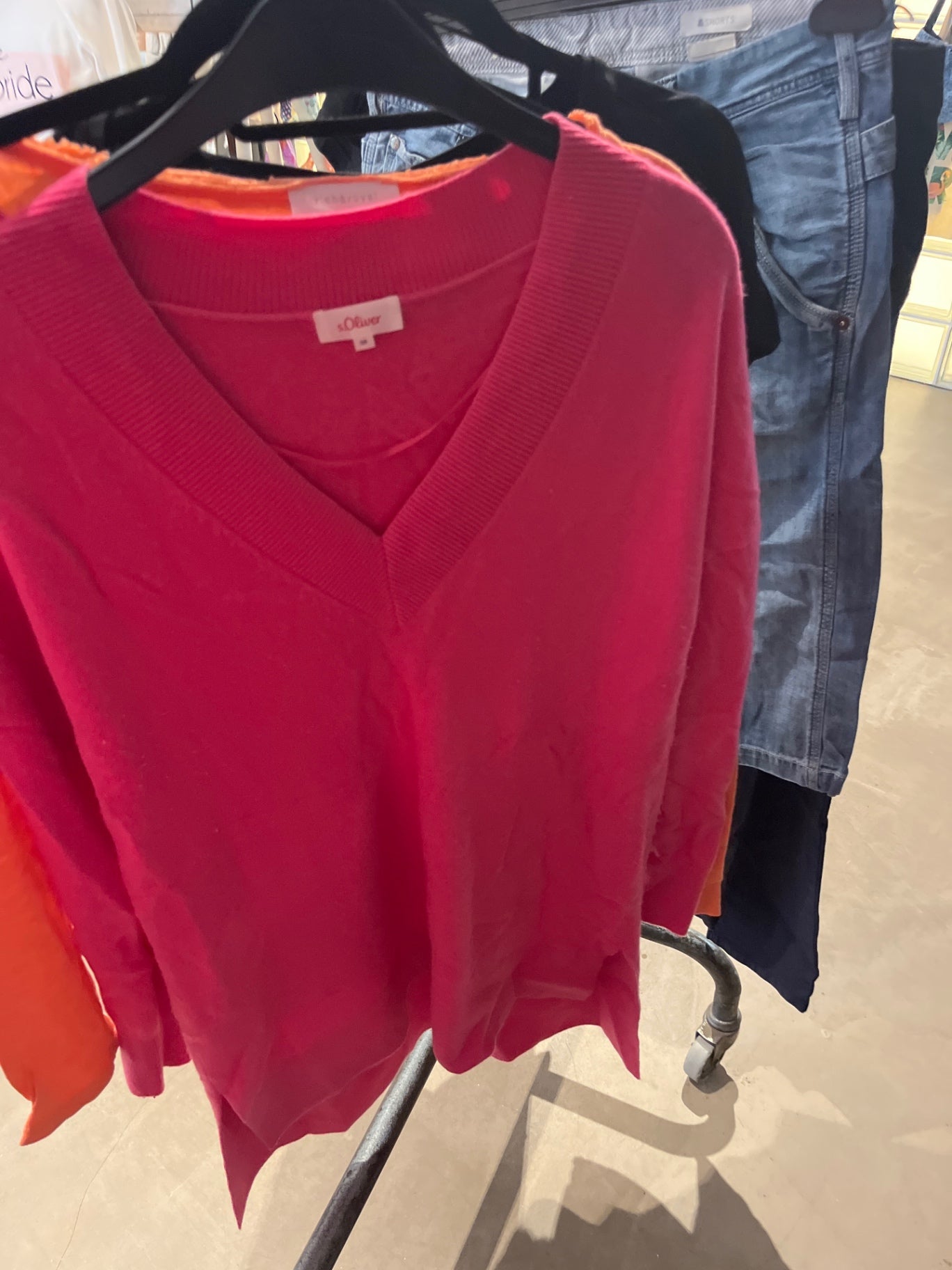 s.Oliver Pullover Pink Gr.: M