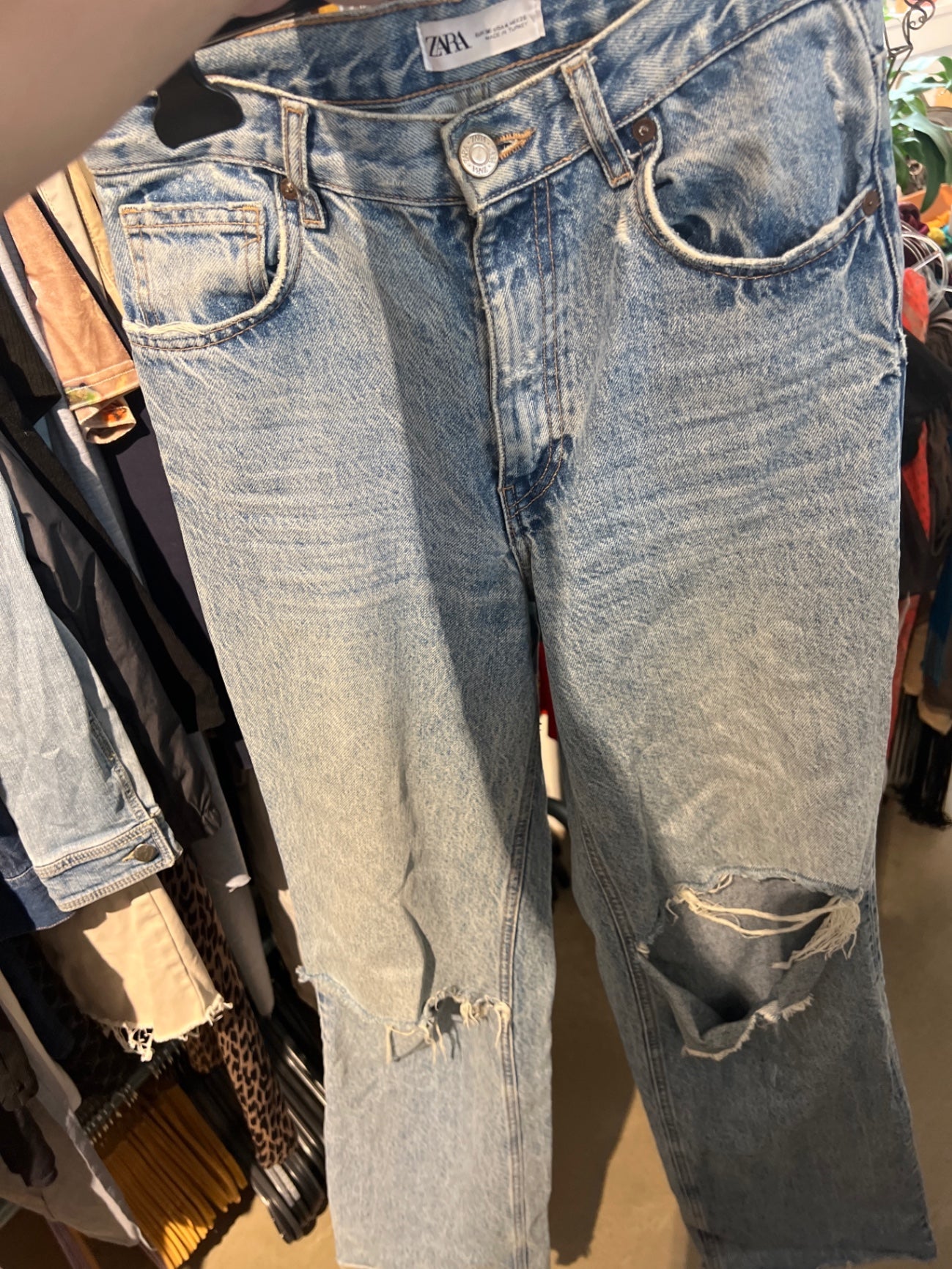 ZARA Jeans Hellblau Gr.: 36