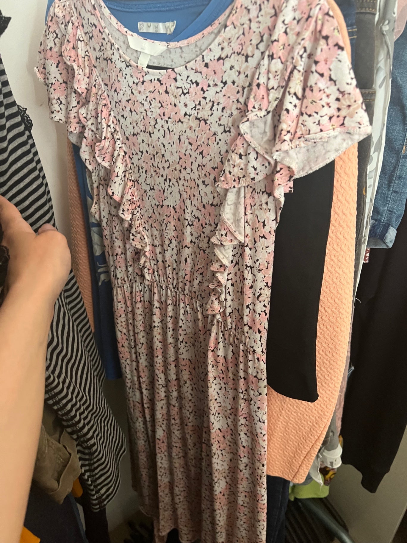 H&M Mama Kleid Pastellrosa Gr.: M