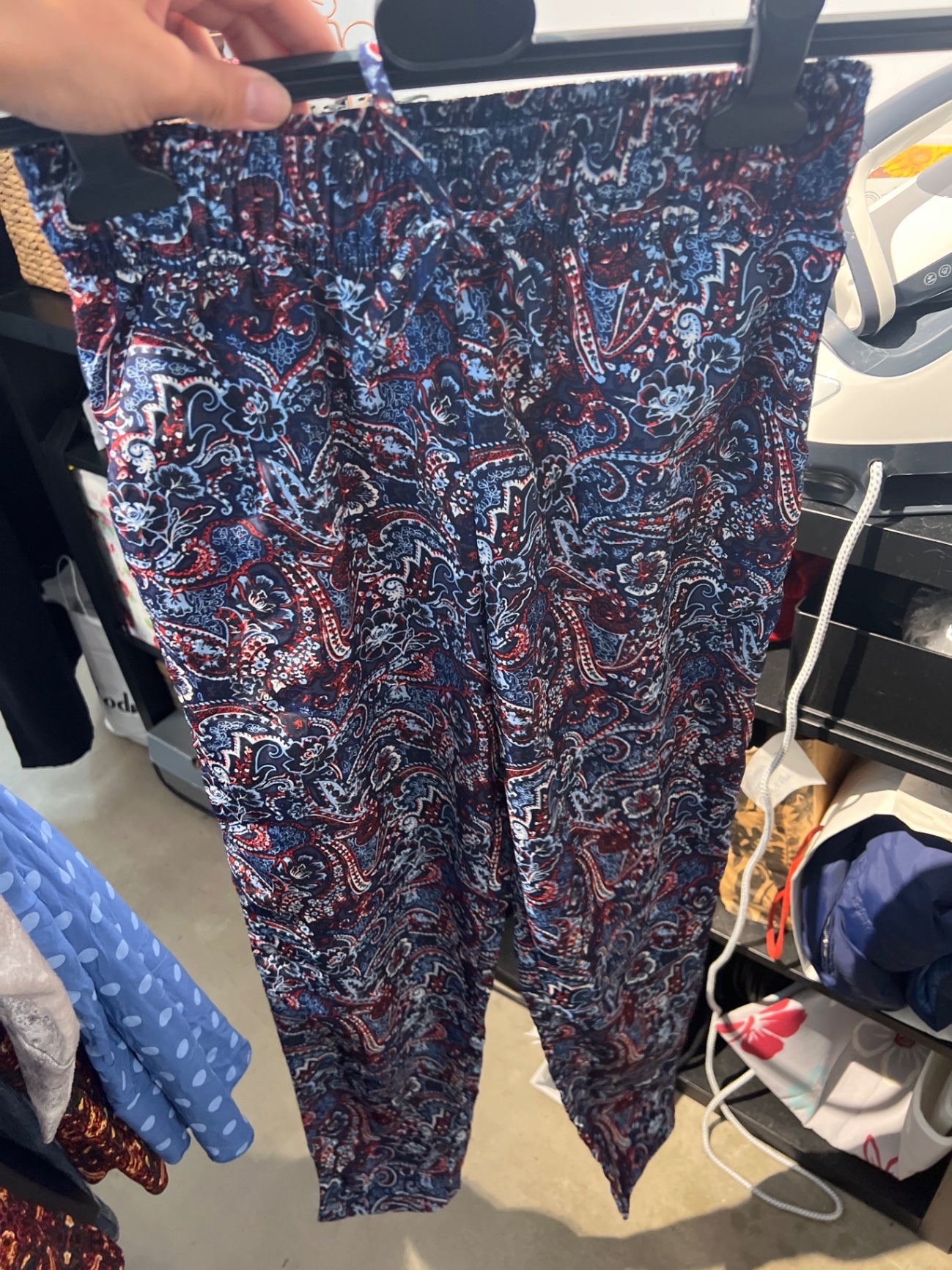 Hose Rot und Blau Gr.: XS