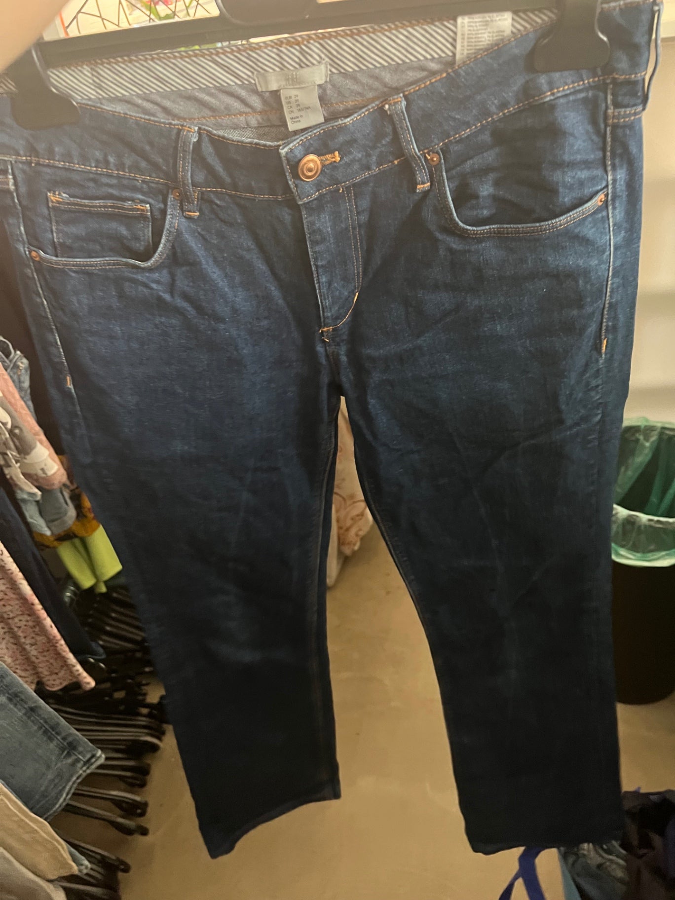 H&M Jeans Dunkelblau Gr.: 29