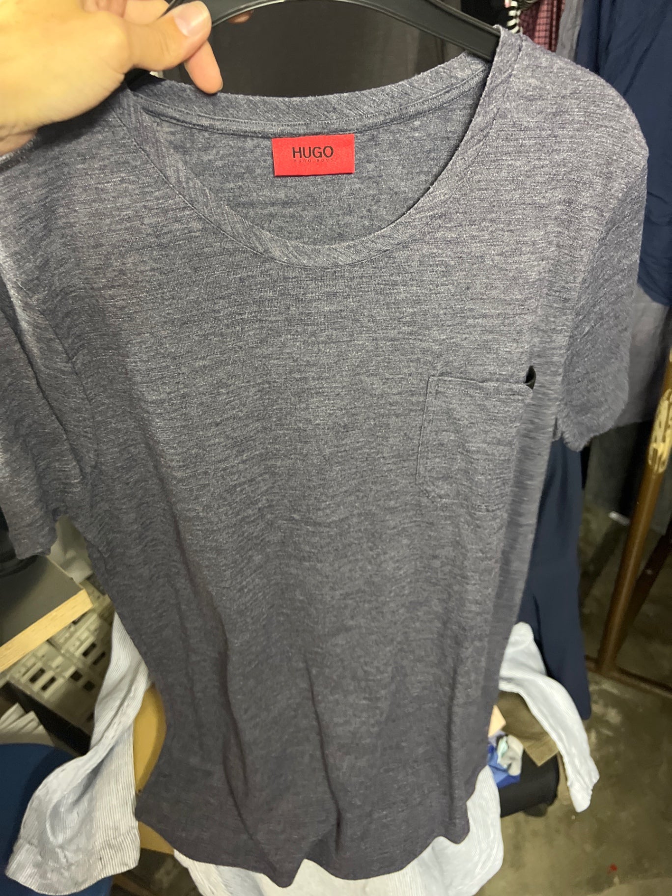Hugo Boss Oberteil Grau Gr.: S