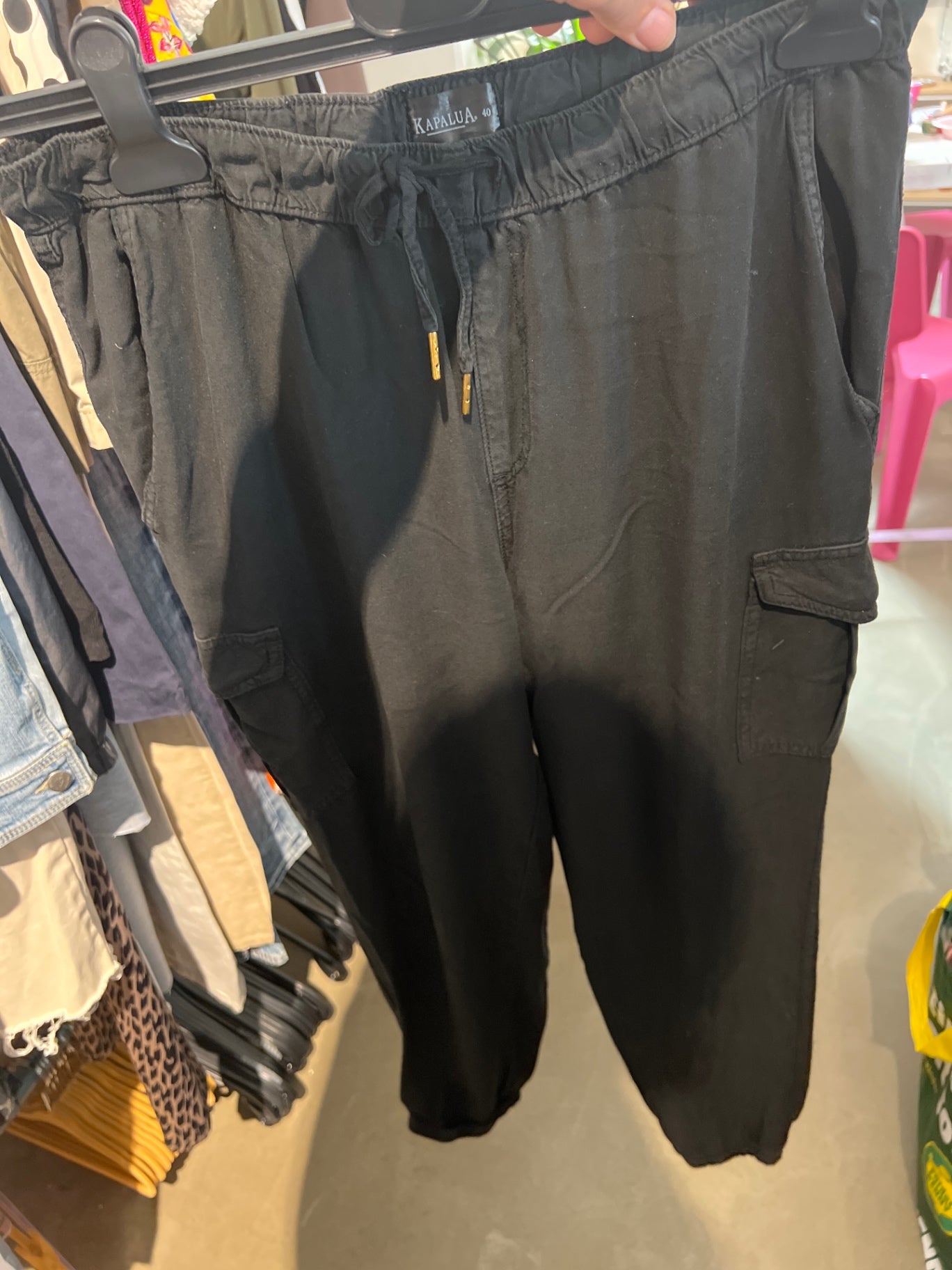 Kapalua Hose Schwarz Gr.: L