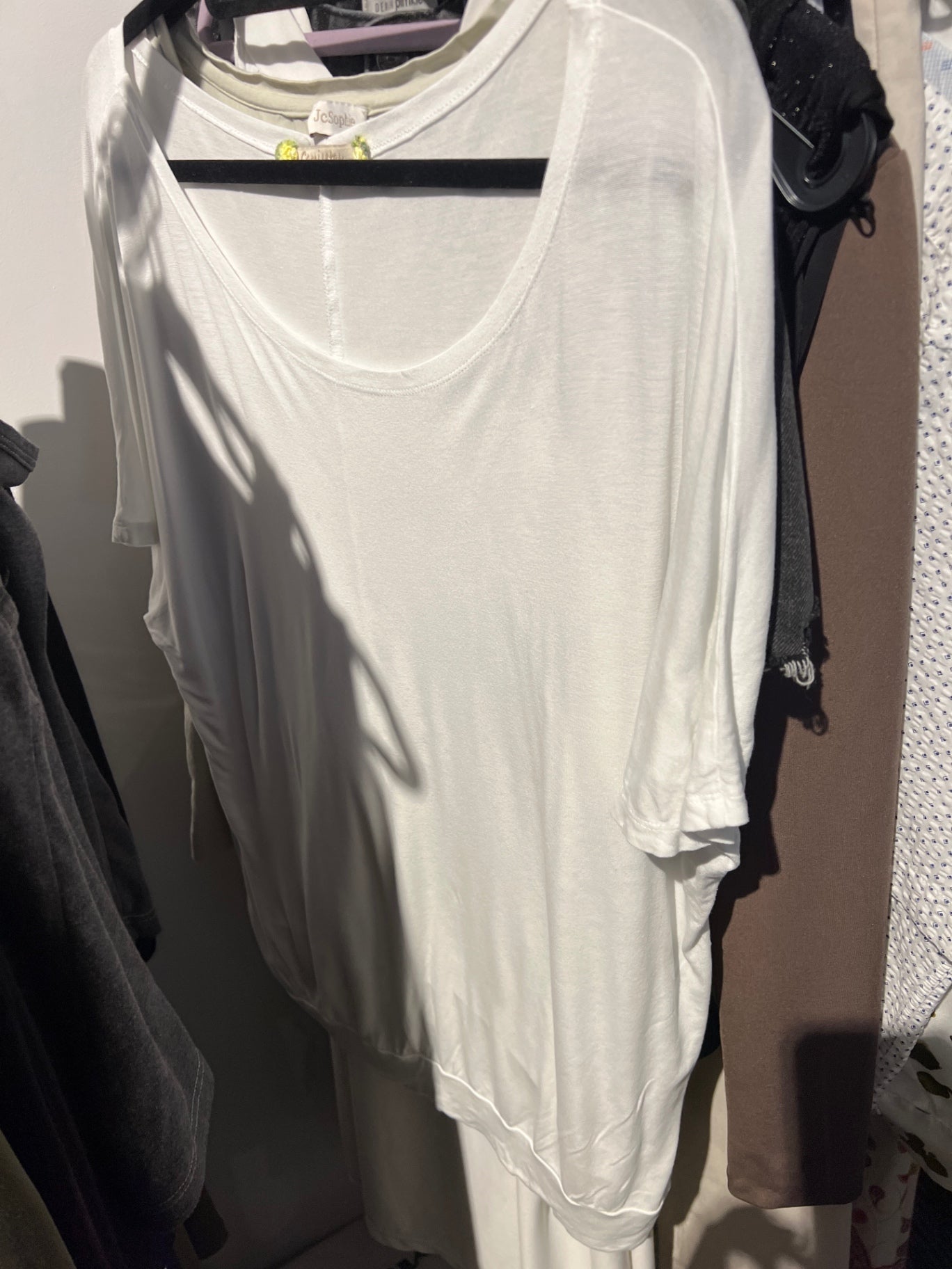 Camiseta Oberteil Weiß Gr.: Xl